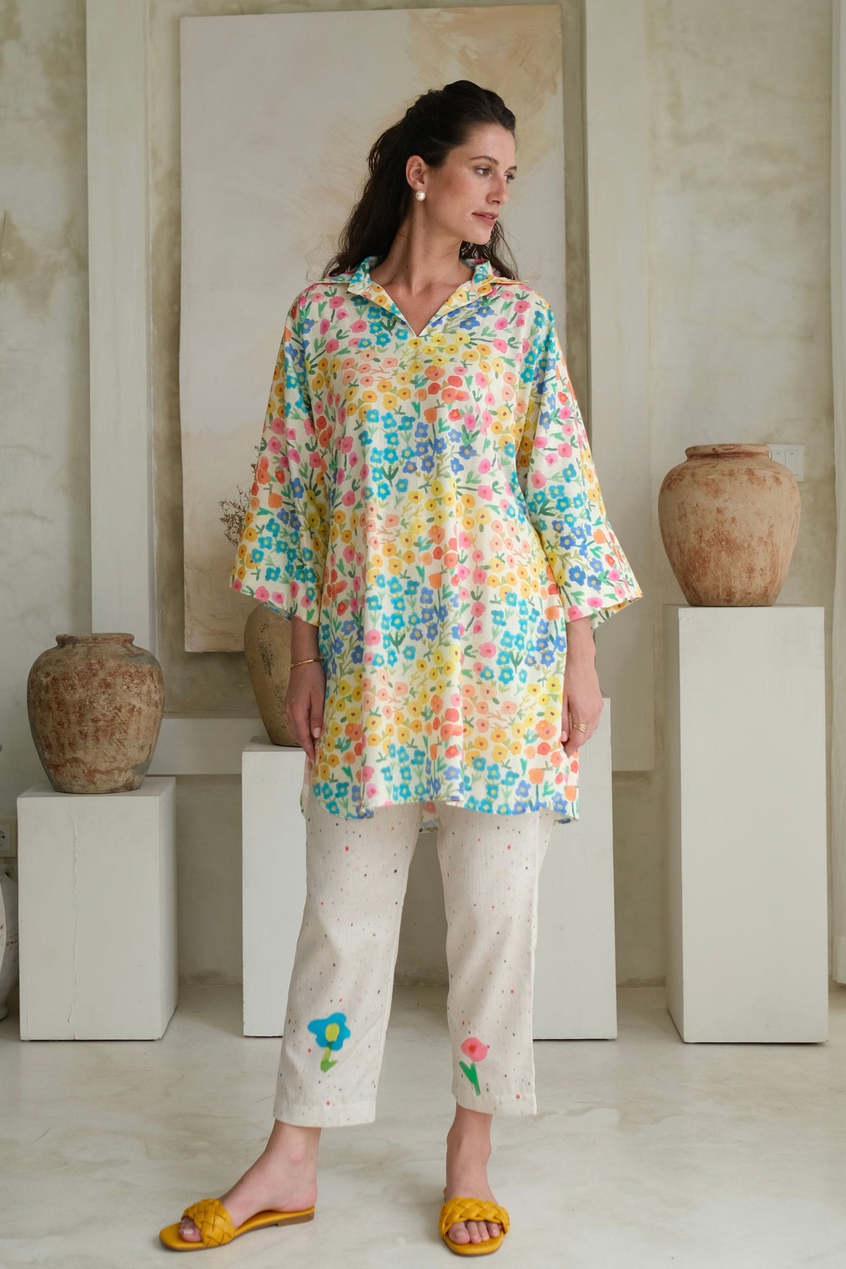 Camelia Multi Colour Kaftan