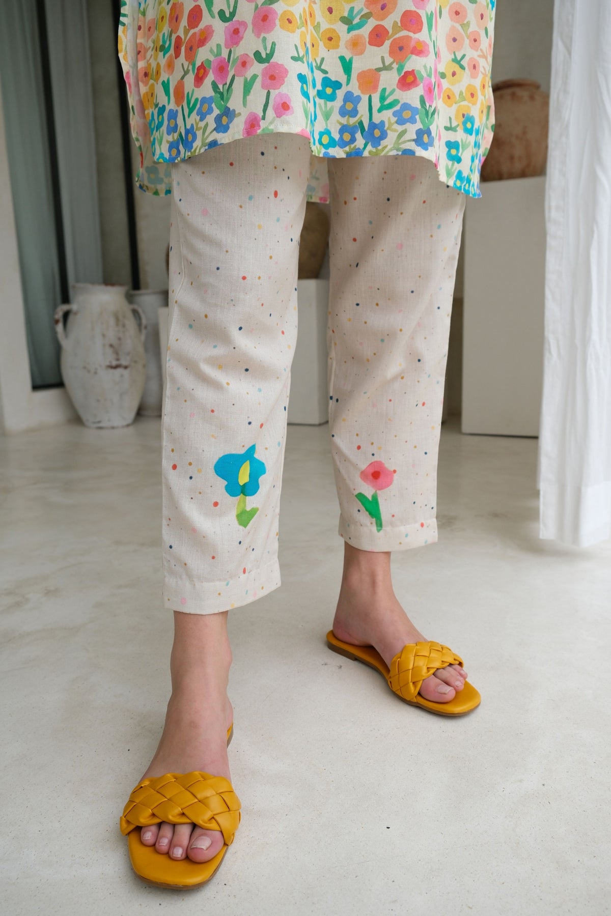 Camelia Ivory Pants