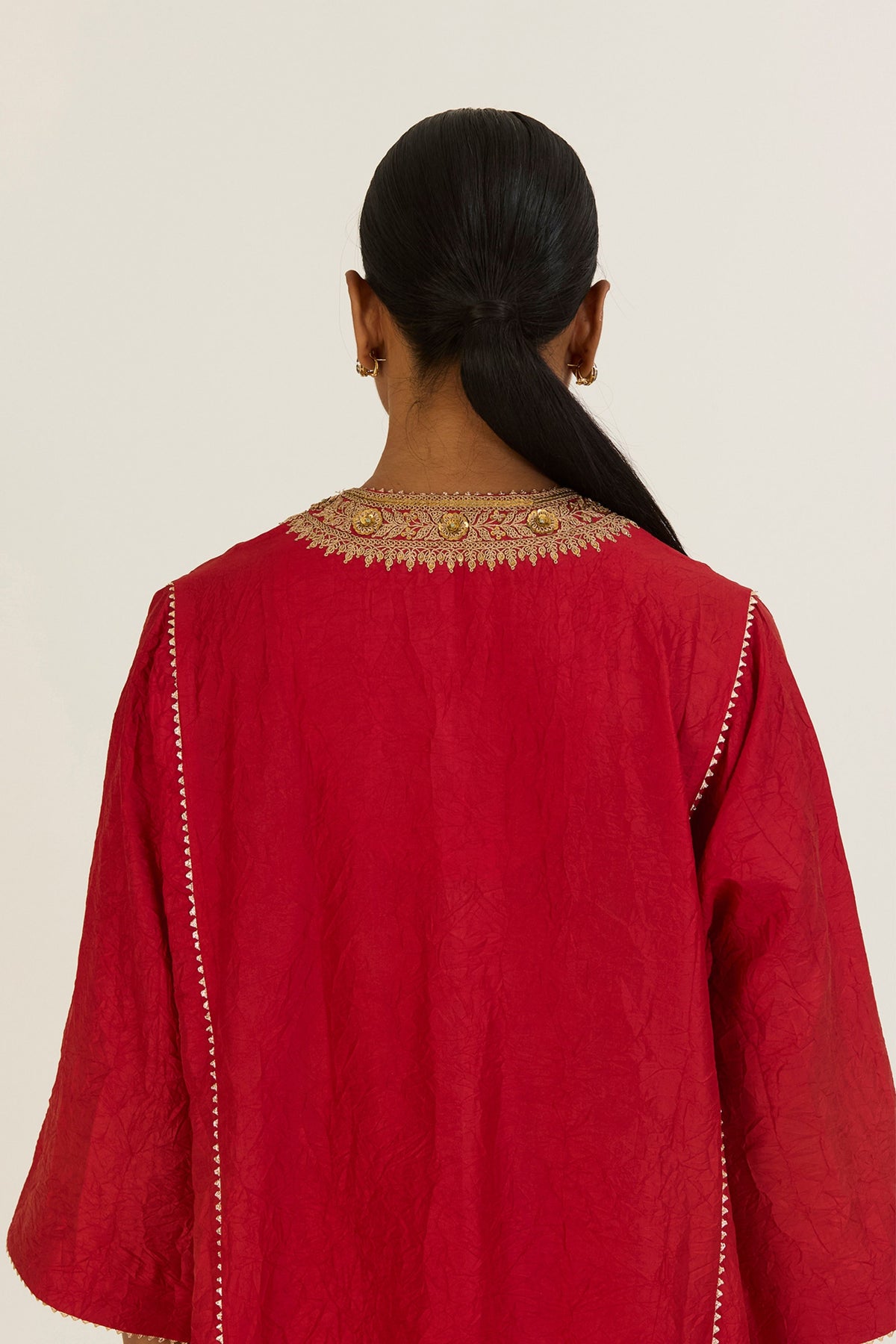 Navya Red Kurta &amp; Pants