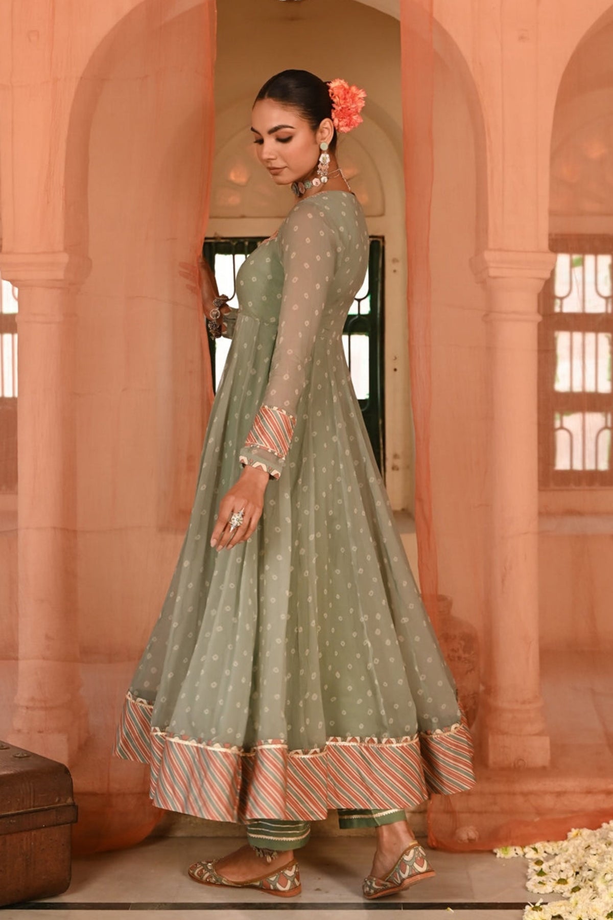 Moti Mahal Anarkali Set