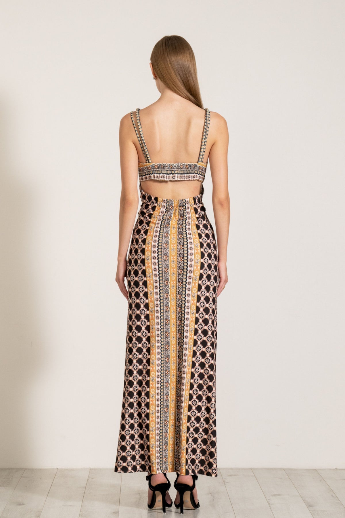 Siera Corded Maxi Dress