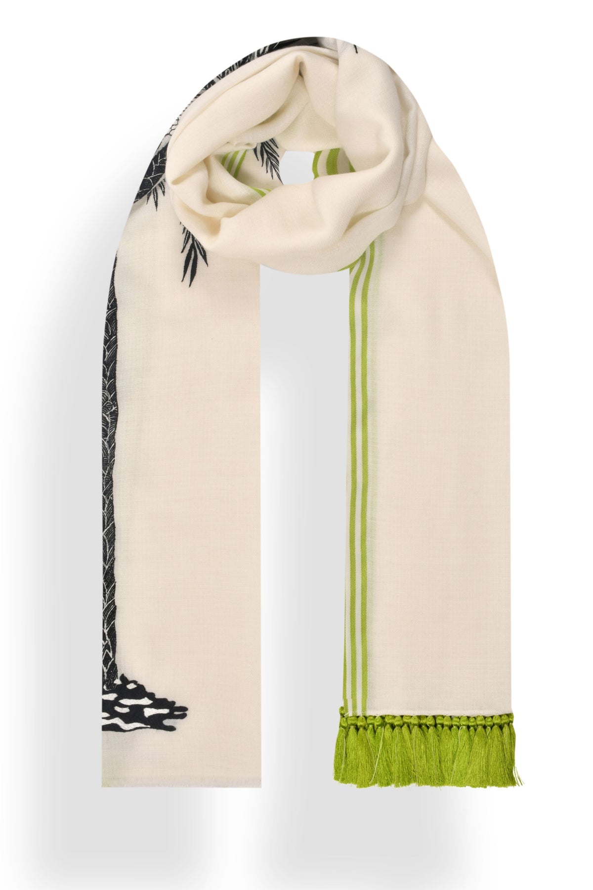 Ivory Palm Stole