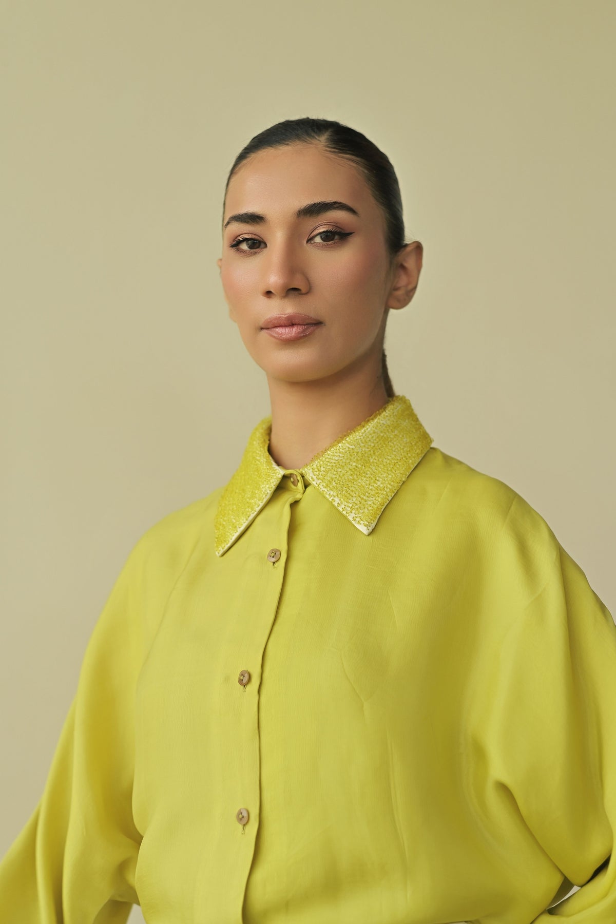 Double Layer Silk Shirt