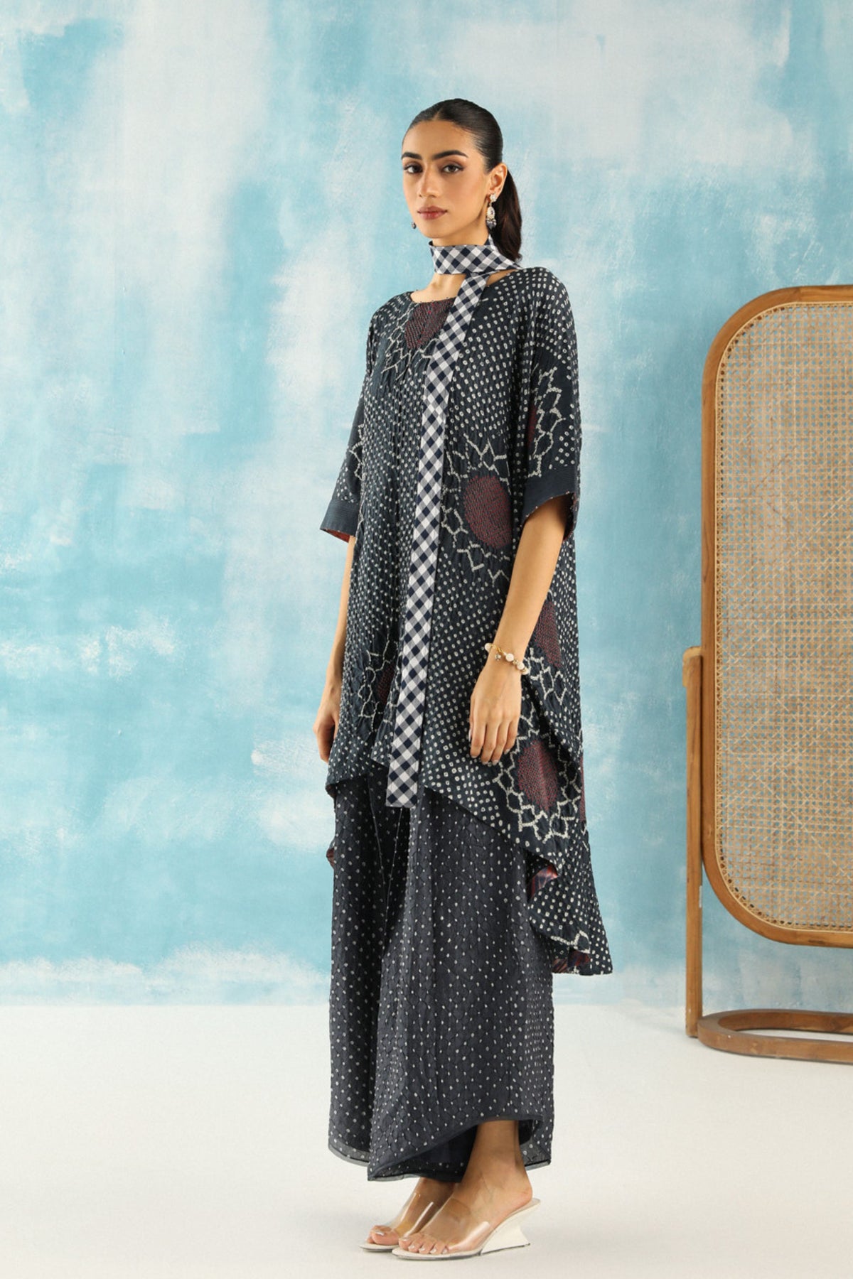 Asym Kaftan Tunic