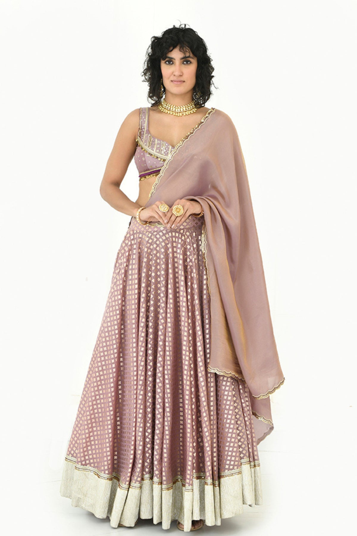 Moondust Lehenga Set