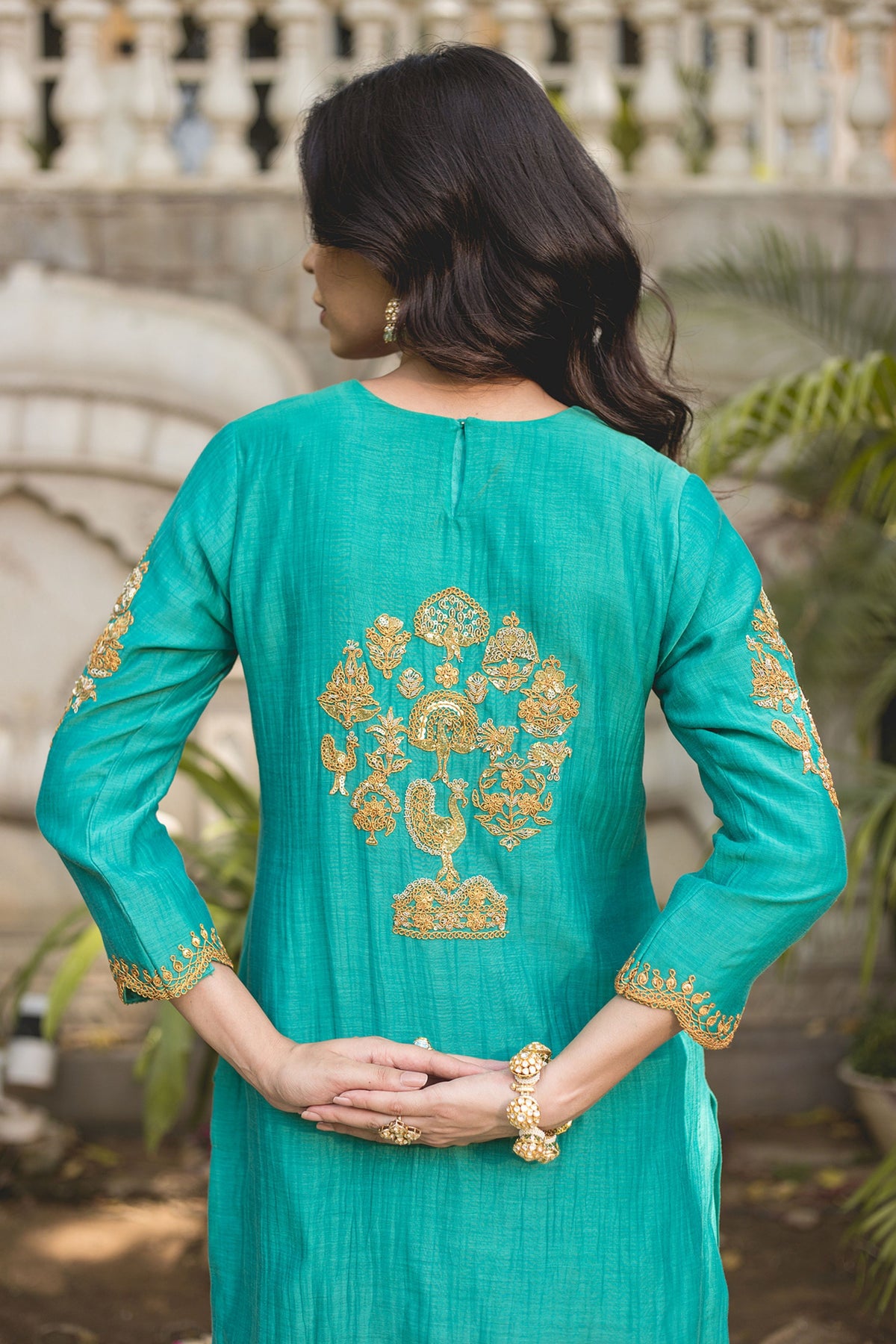 Sea Green Kurta Set