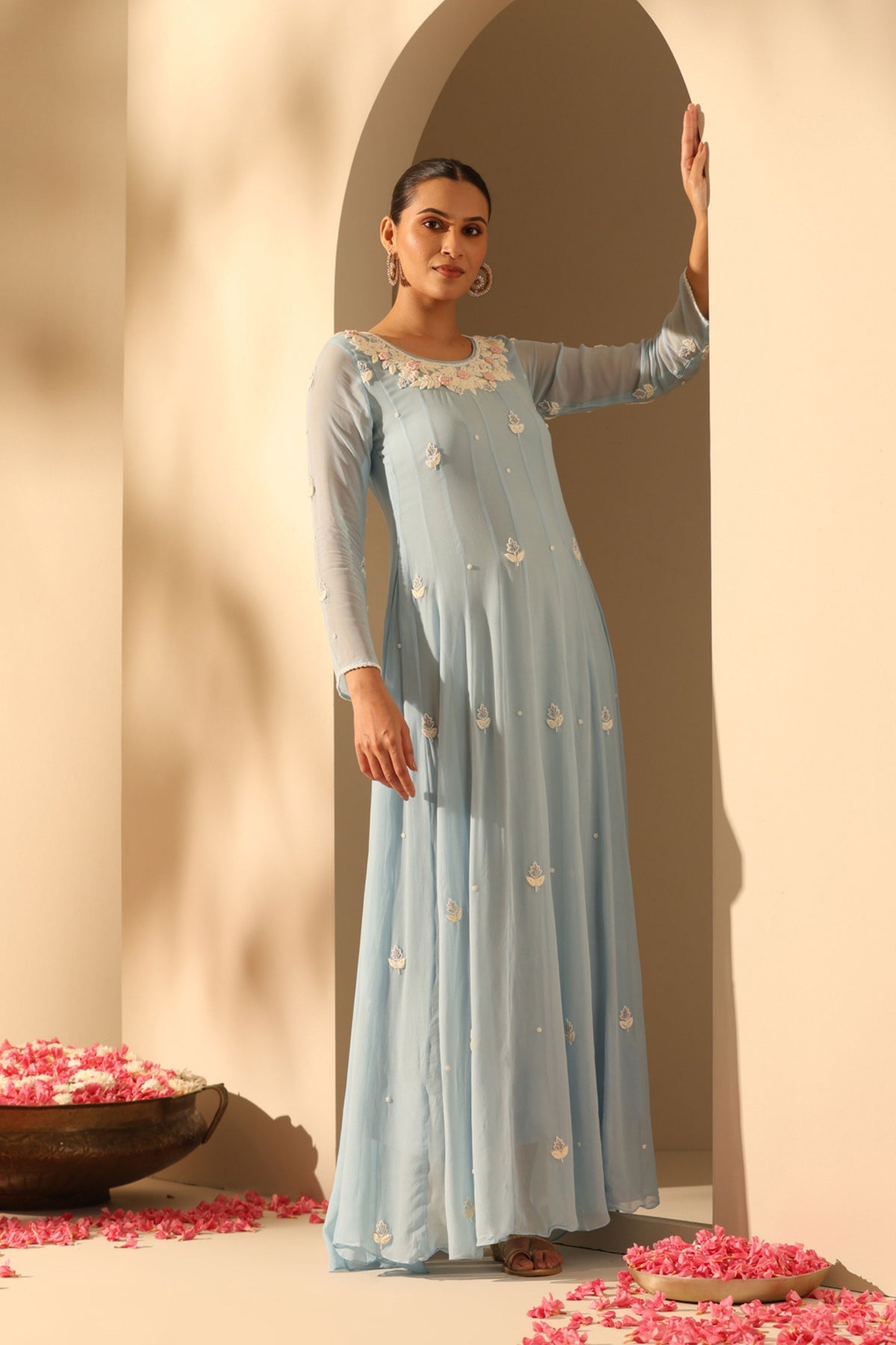 Aashi Blue Kurta Set