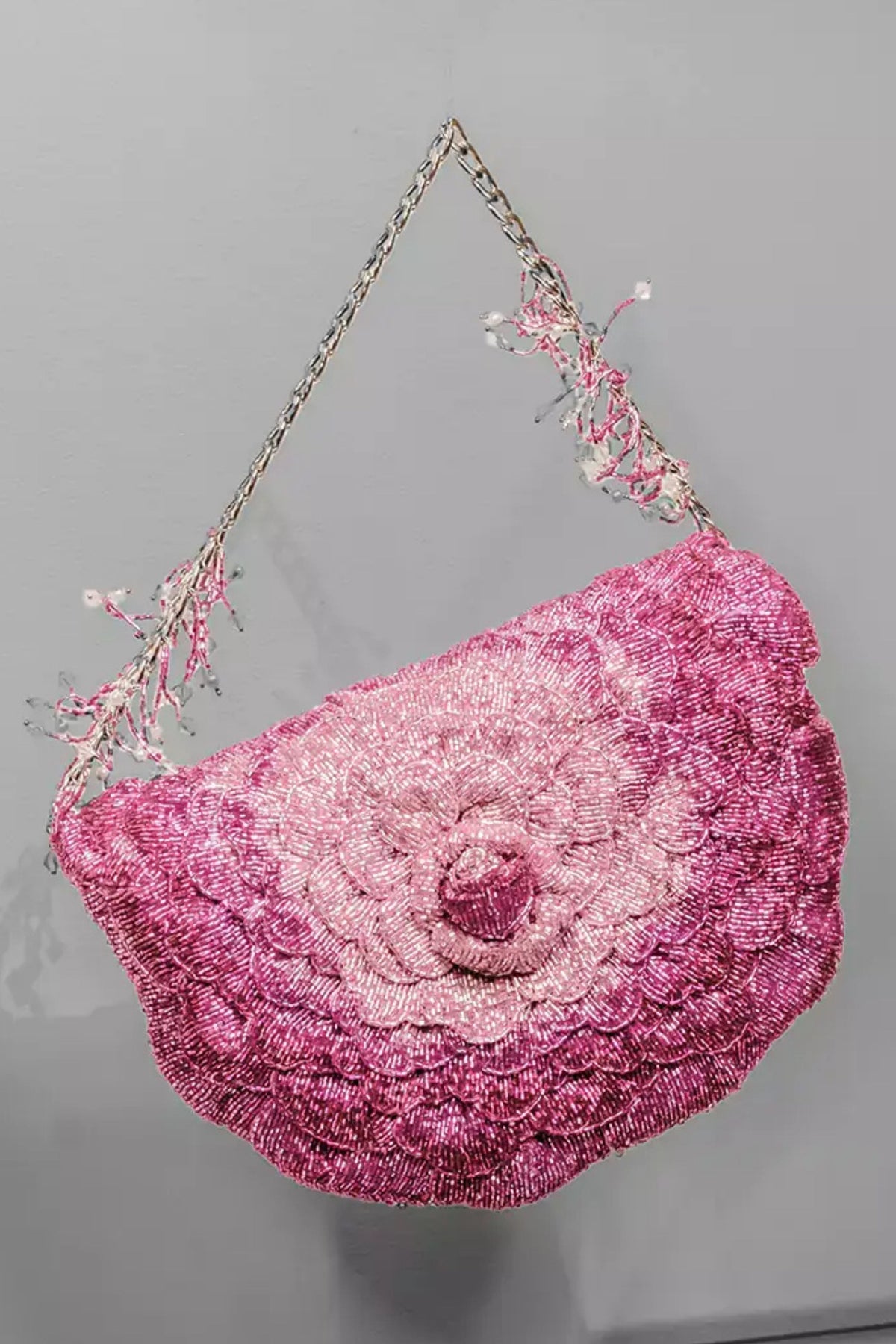 Coco Beaded Sling – Rose