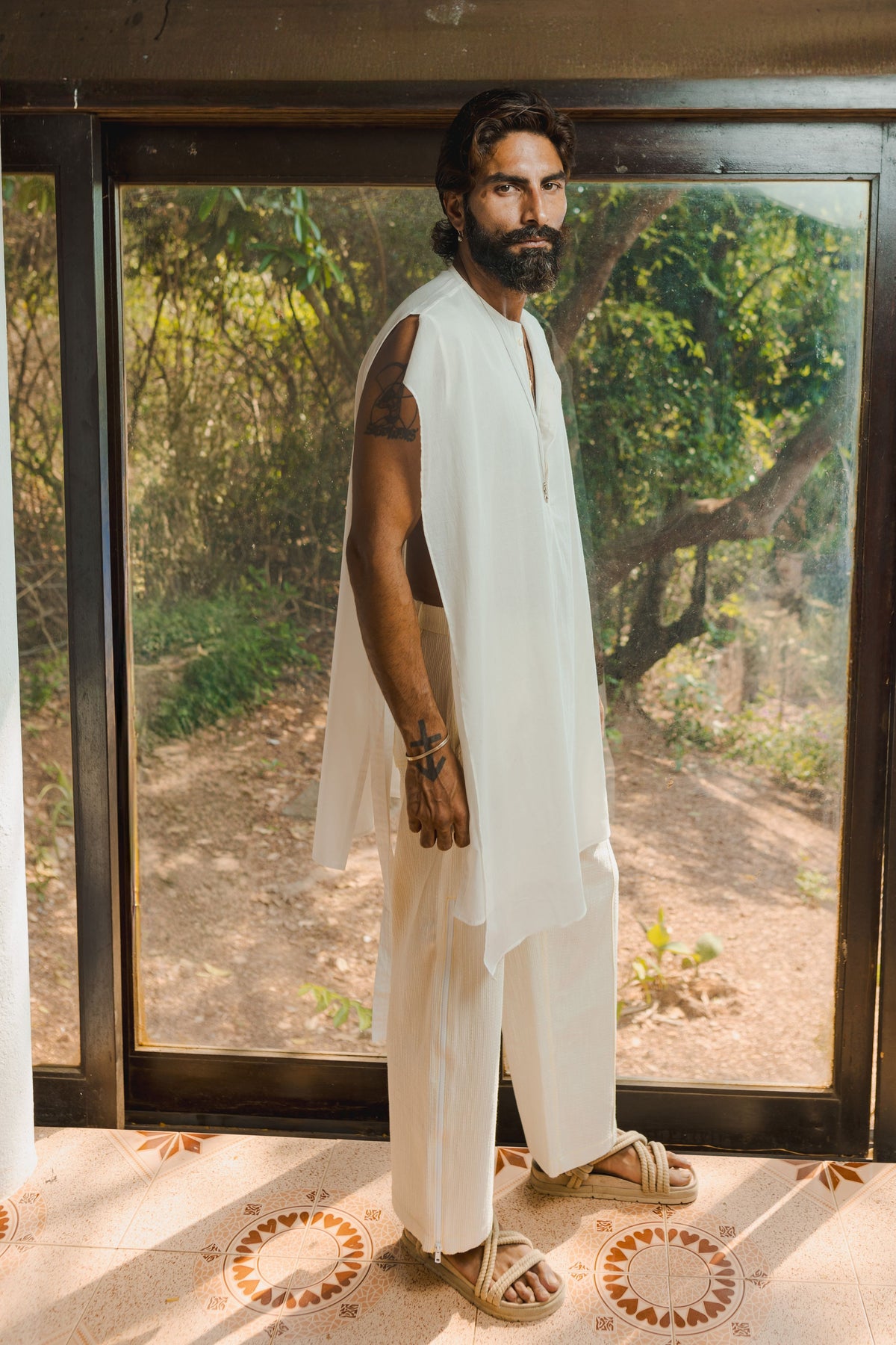 White Lotus Kurta