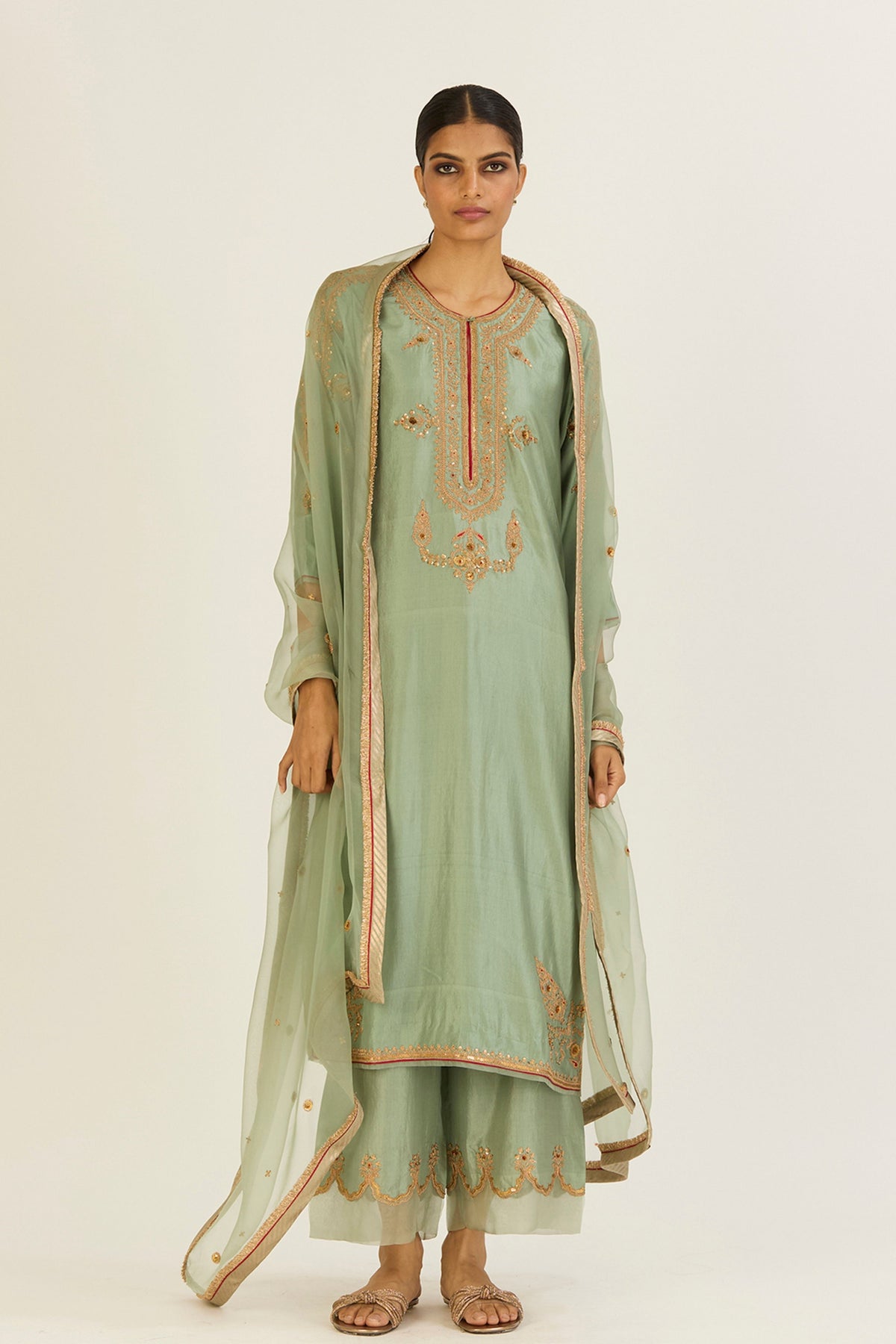 Nandita Jade Kurta &amp; Pants