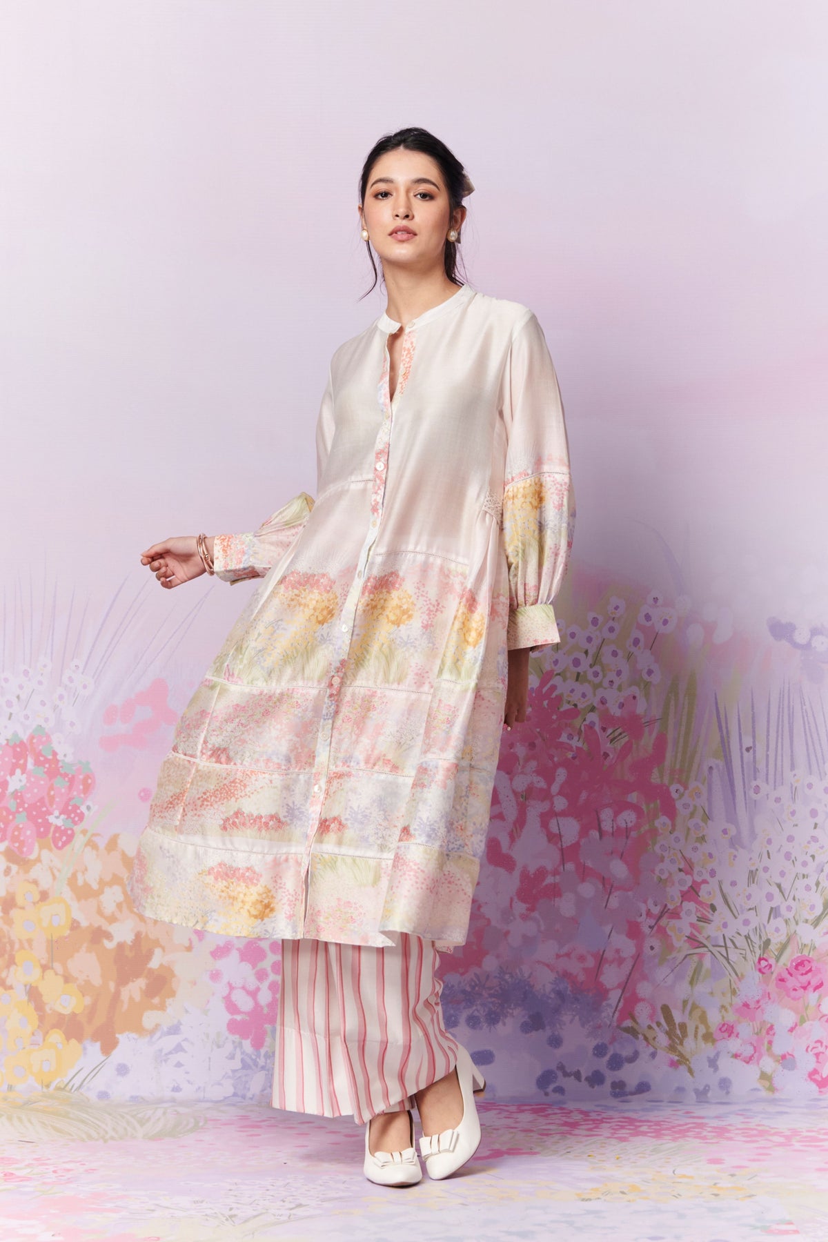 Meadow Kurta and Trousers Co-ord Set