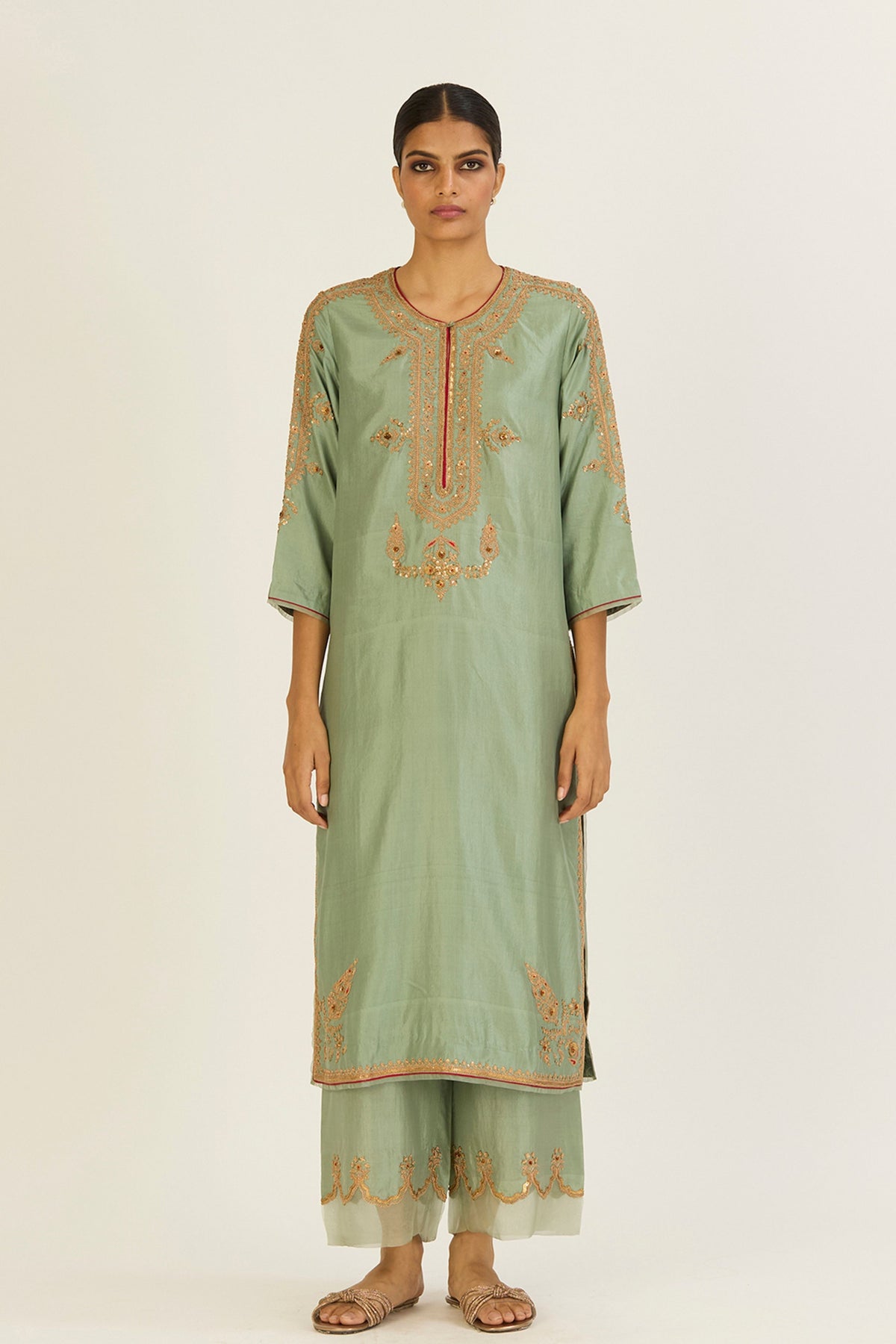 Nandita Jade Kurta &amp; Pants