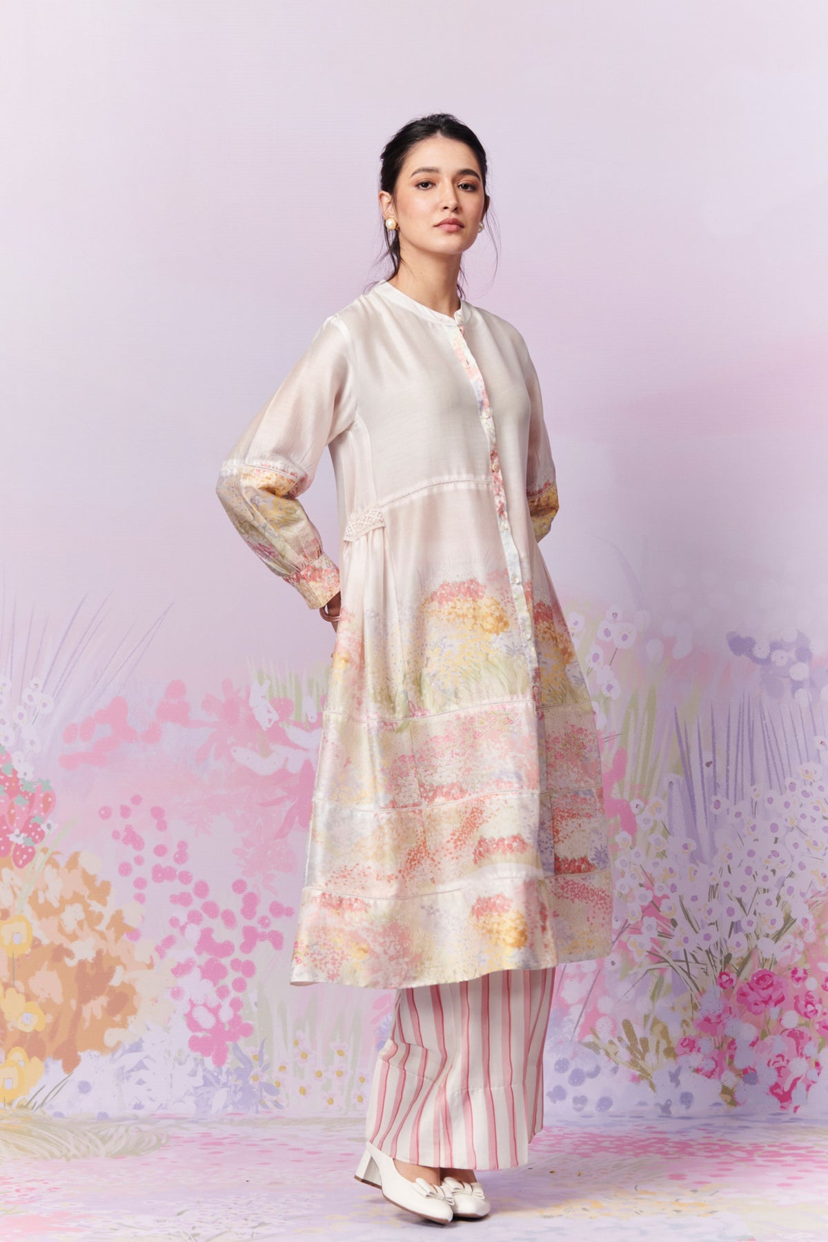 Meadow Kurta and Trousers Co-ord Set