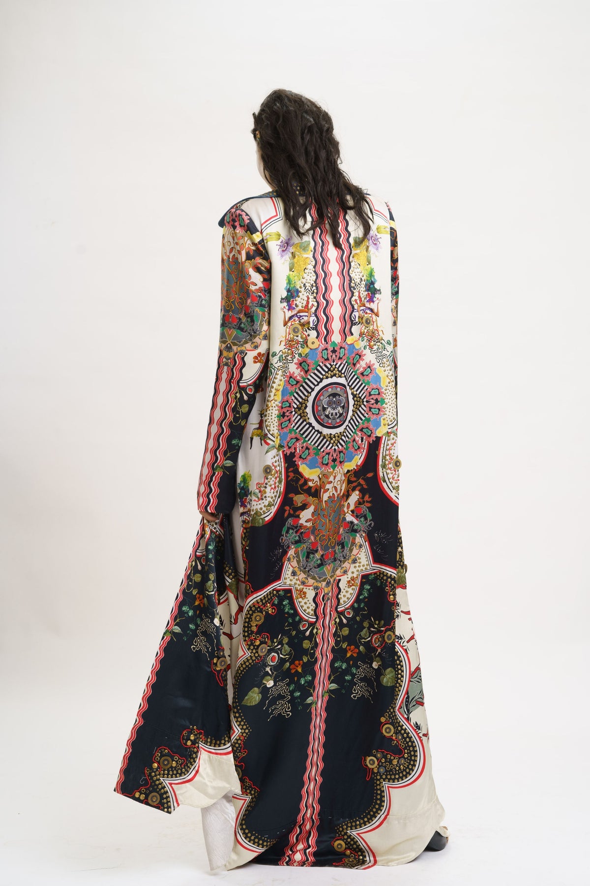 Multi Color Long Kurta Jacket