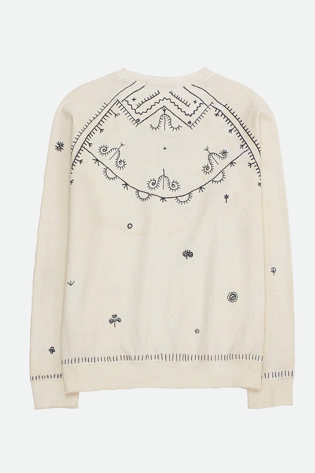 Hand Embroidered Sweat Shirt