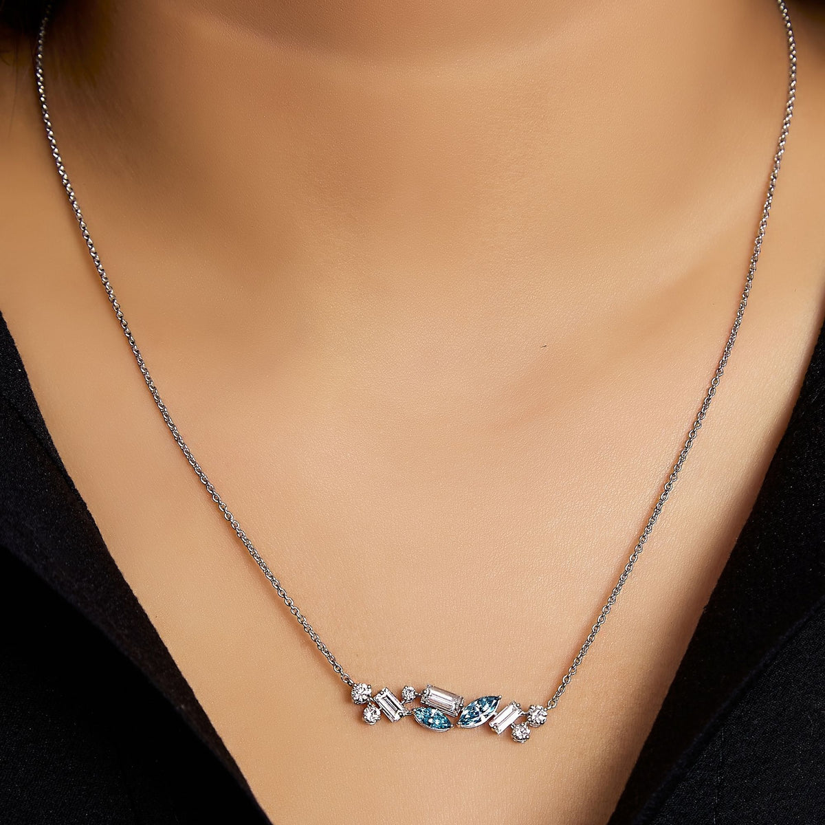 Multi-Diamond Synergy Necklace