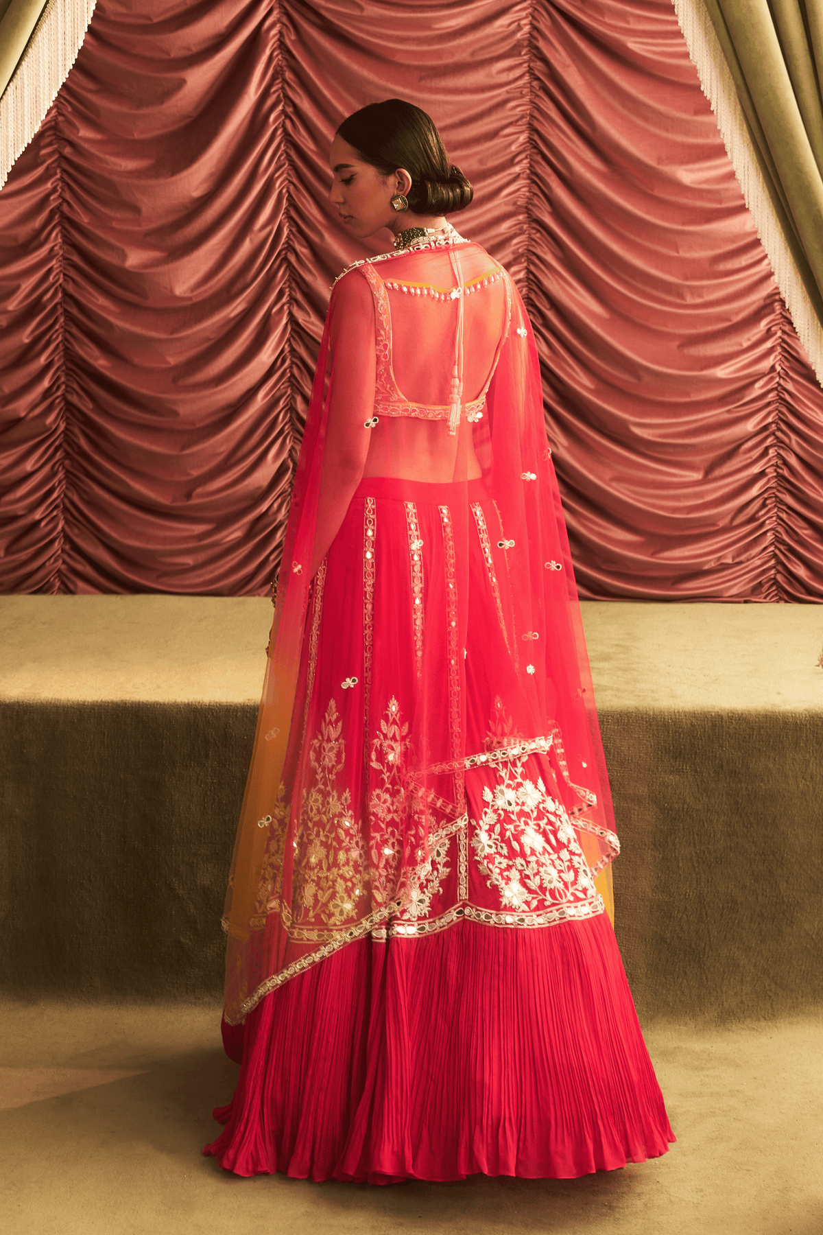 Rani Pink Lehenga Set