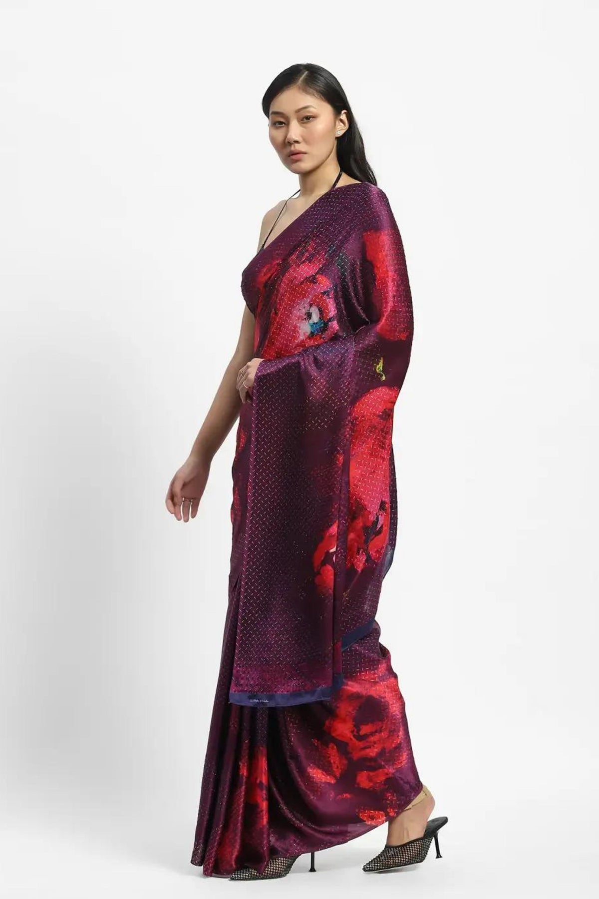 Lily Nebulae Saree