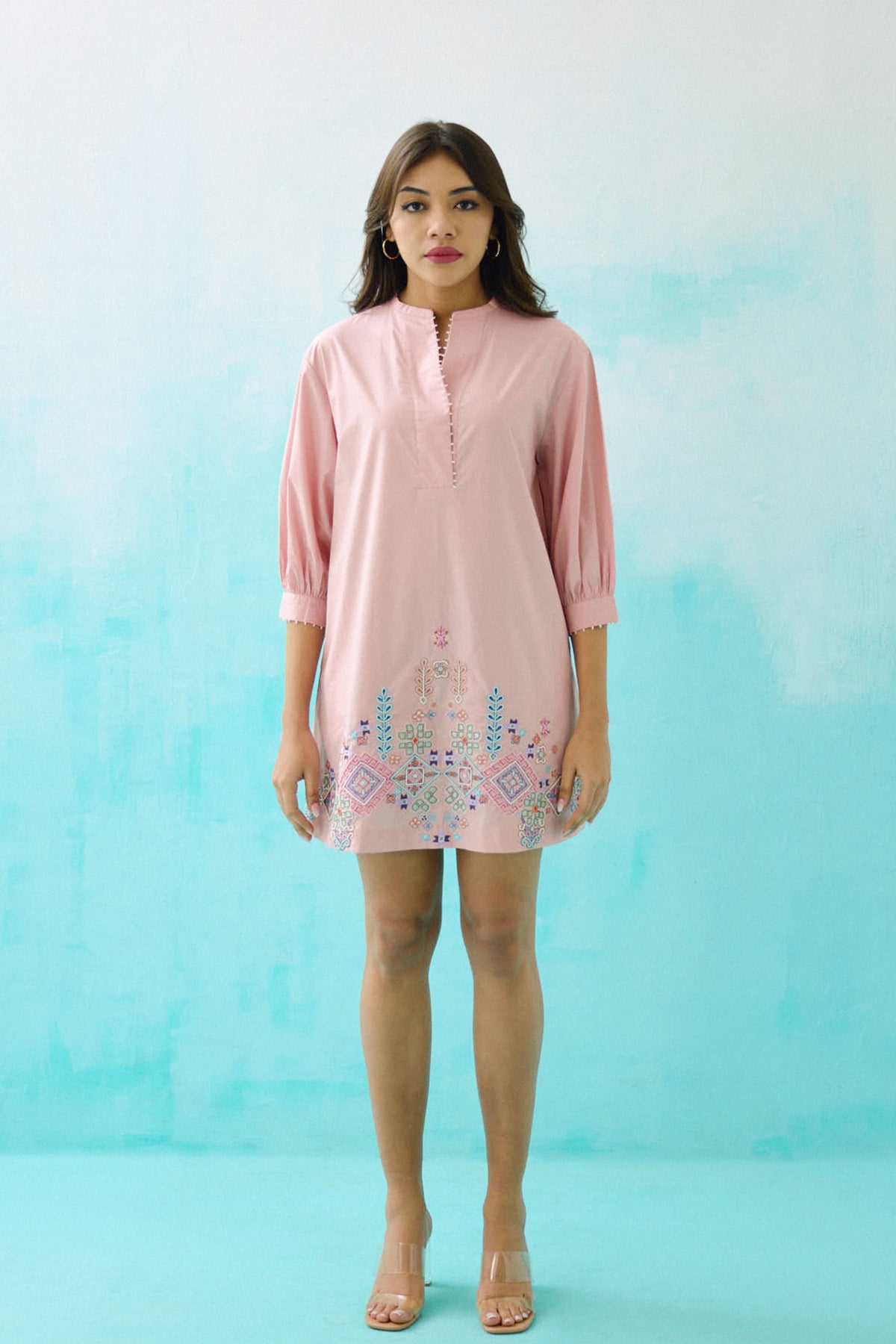 Blush Pink Idealist Shift Dress