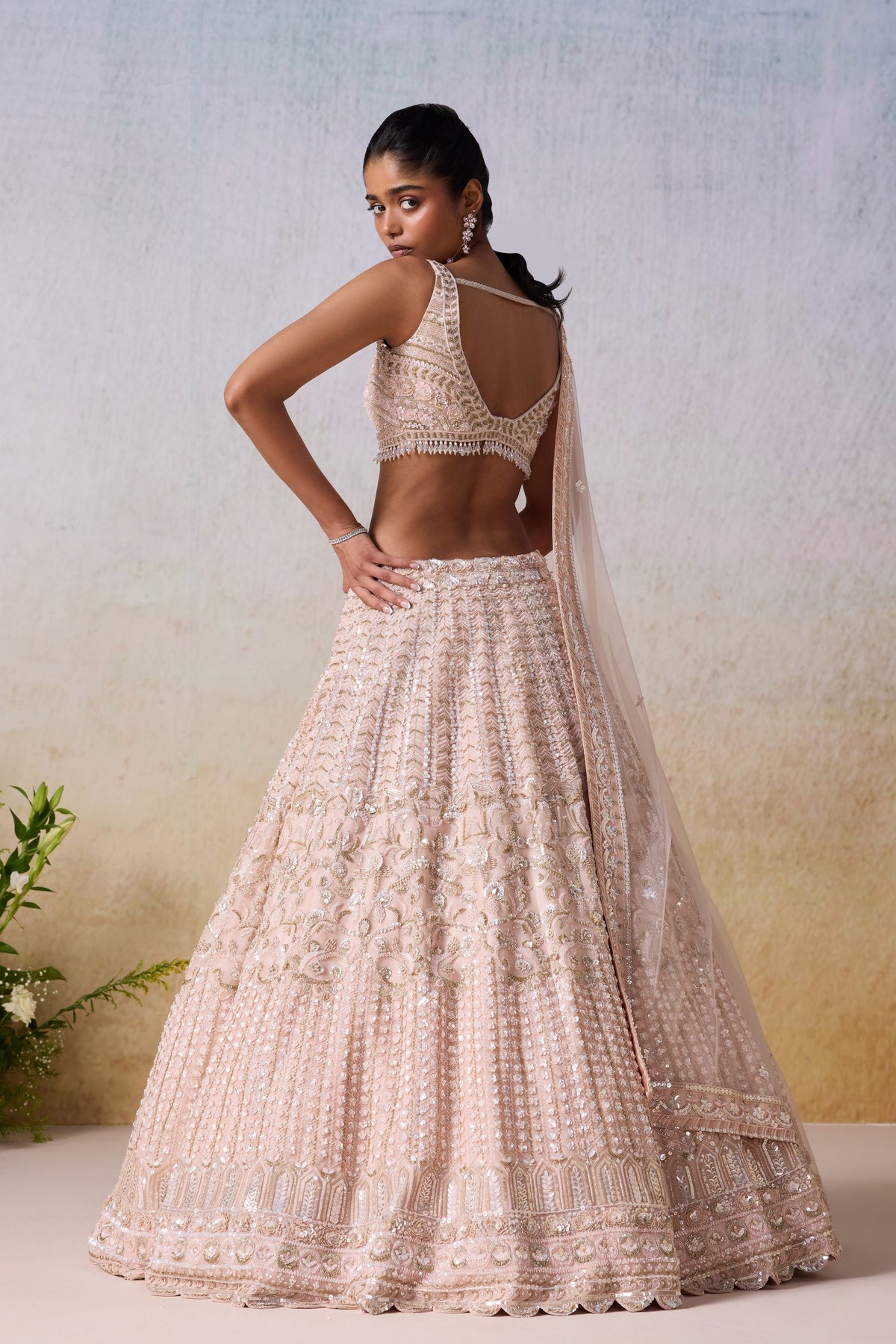 Pearl Pink Lehenga