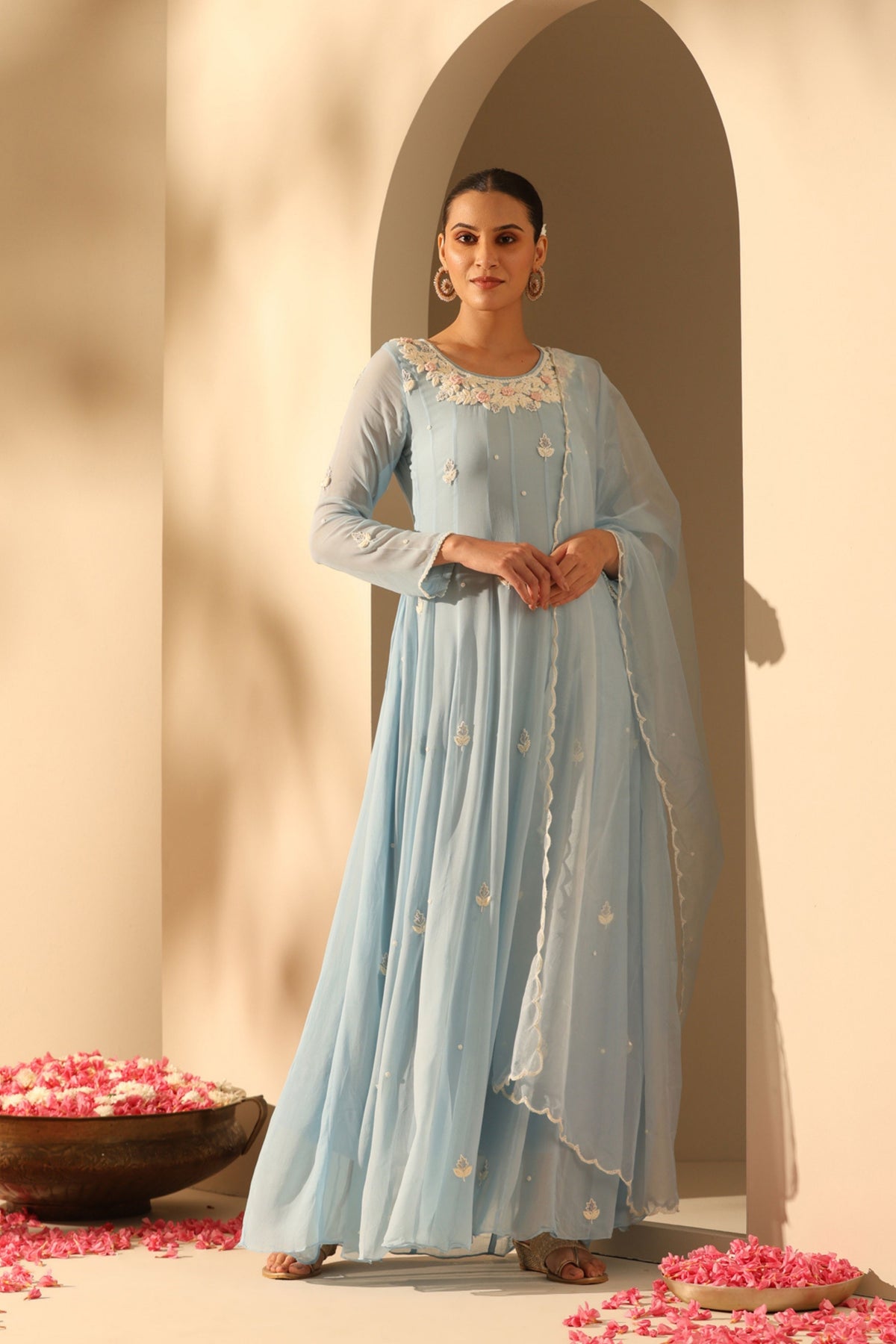 Aashi Blue Kurta Set