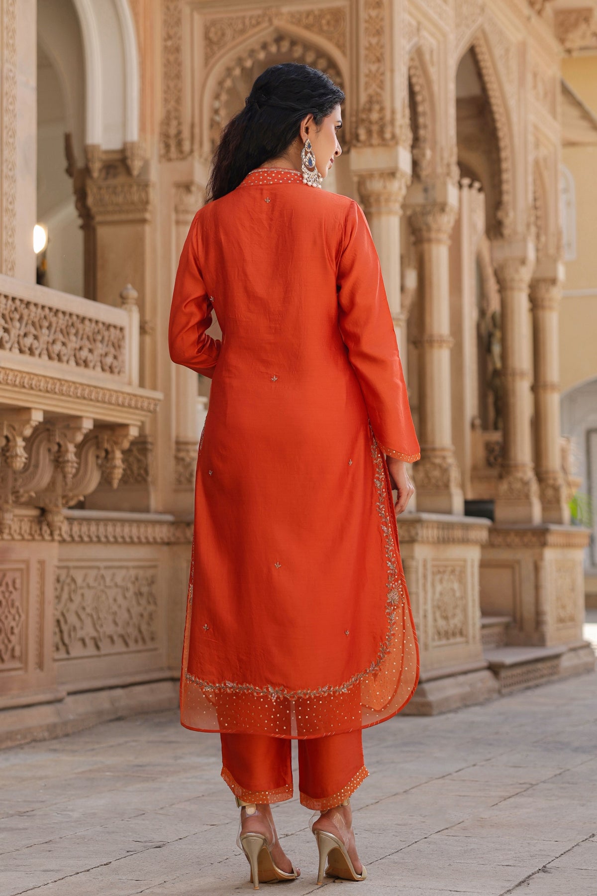 Riwayat Heavy Long Kurta Set