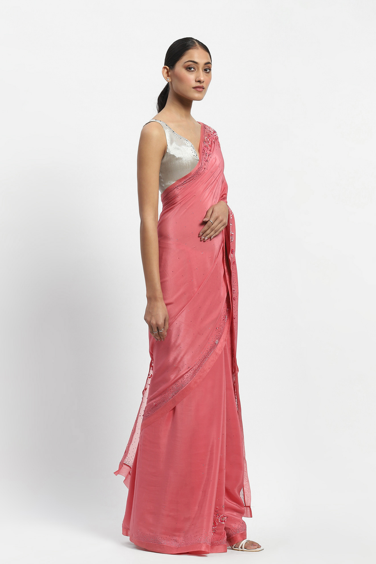 Junebug Embroidered Saree