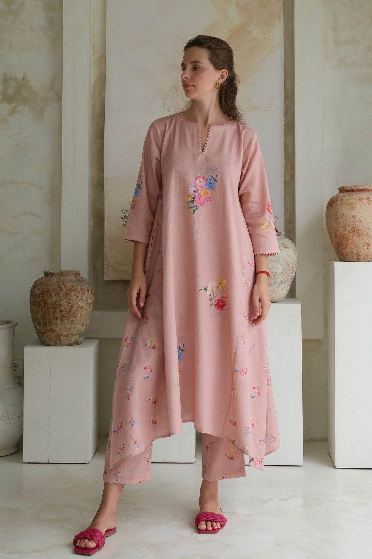 Rosita Pink Kurta Set