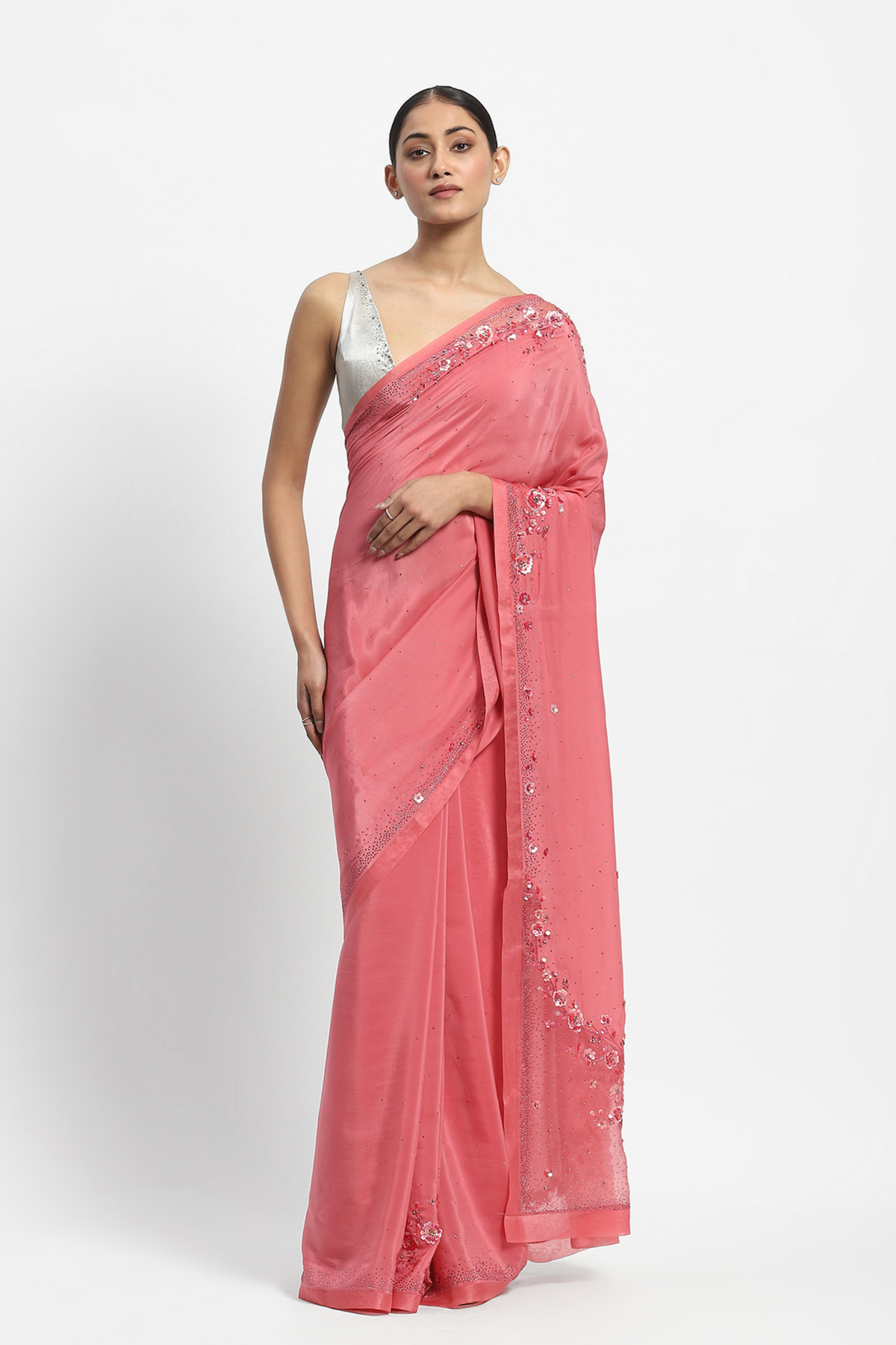 Junebug Embroidered Saree