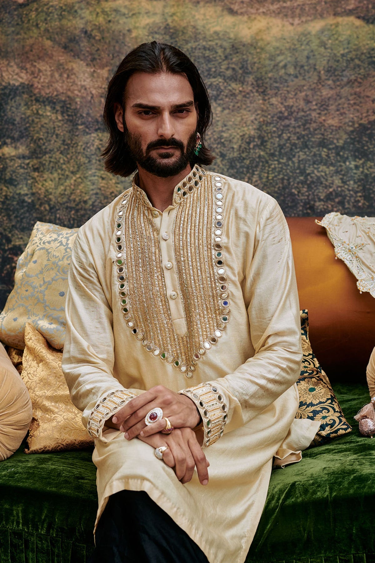 Zora Gold Kurta Set