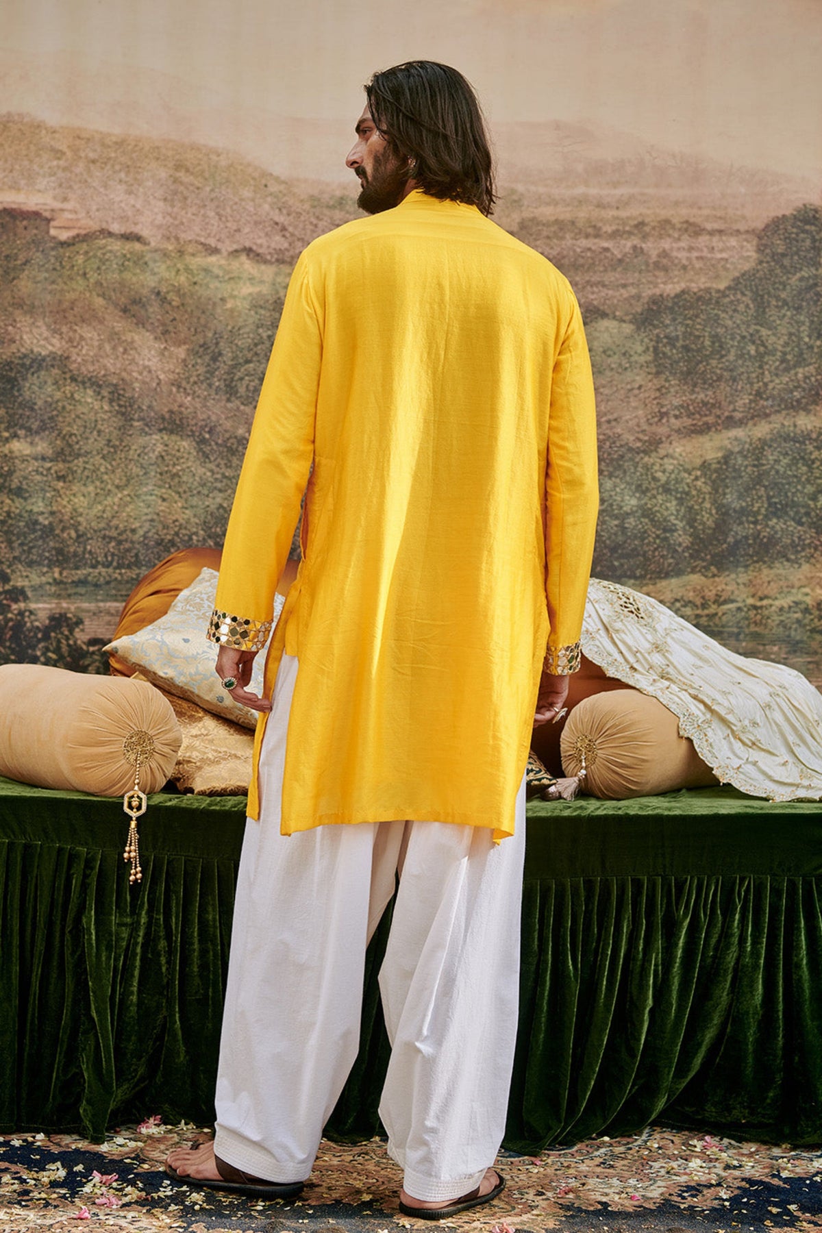 Khayalat-e Yellow Kurta Set