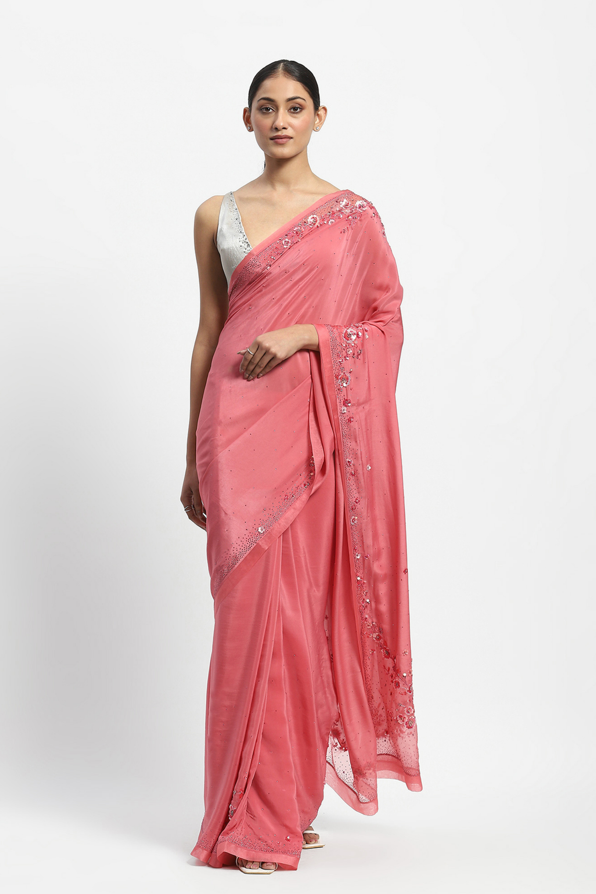 Junebug Embroidered Saree