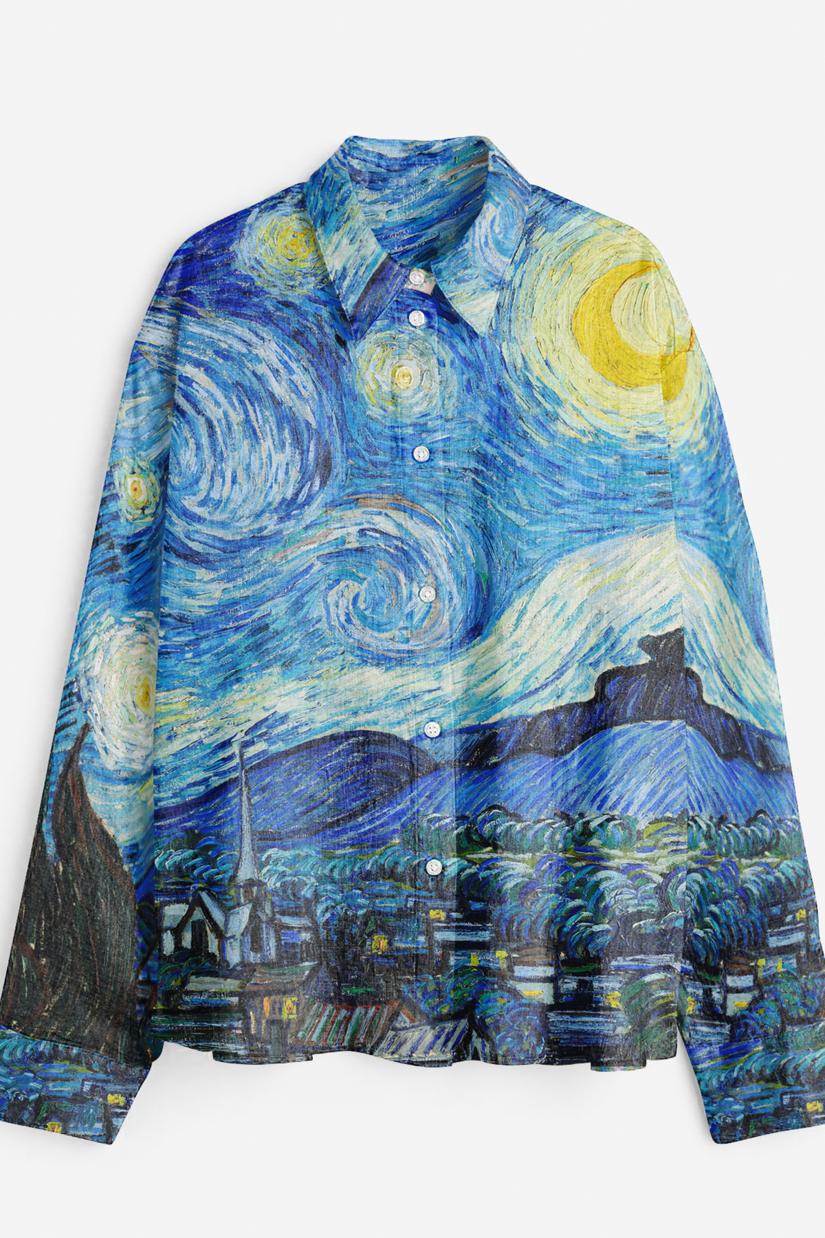 Starry Nights Cotton Shirt