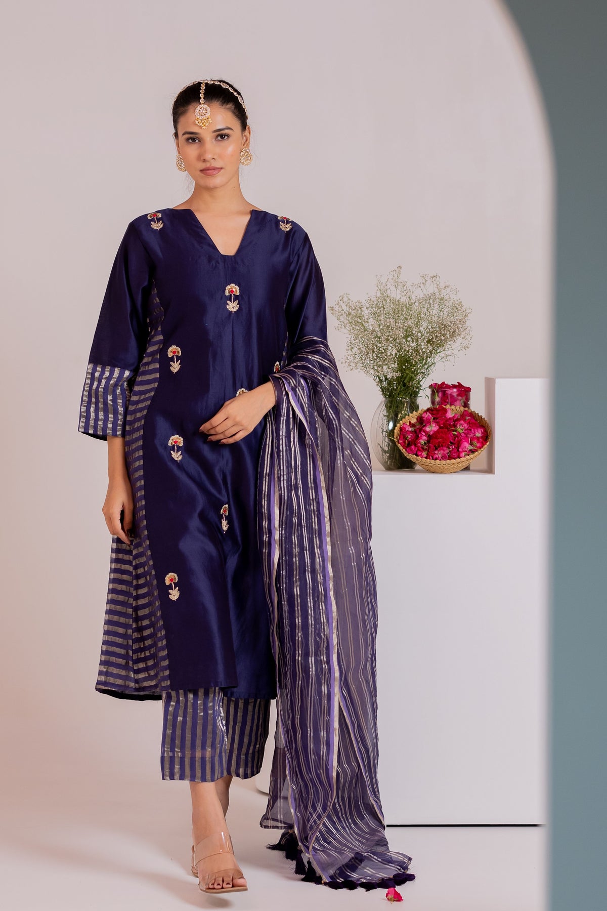 Revaa Blue Kurta Set