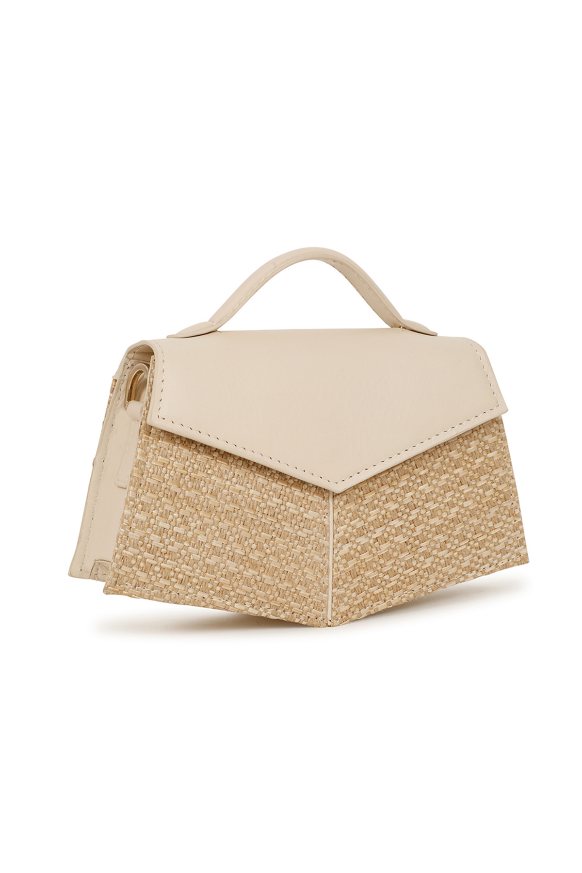 Kendal Raffia Ivory Handbag