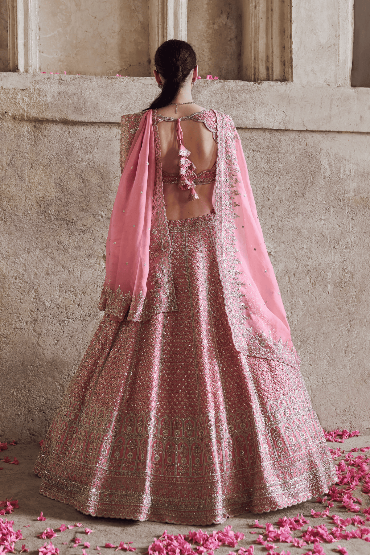 Pink Gulab Lehenga Set