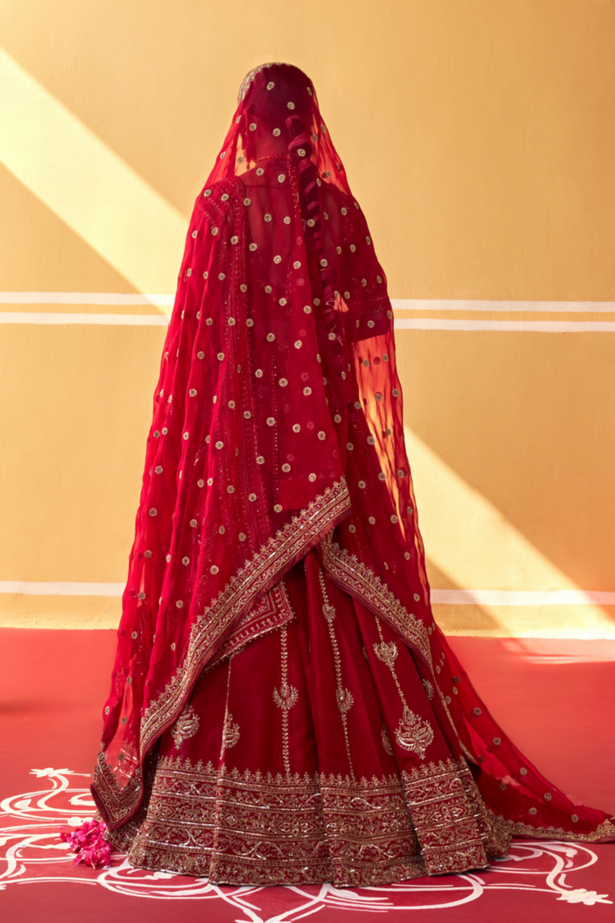 Maroon Bridal Lehenga Set