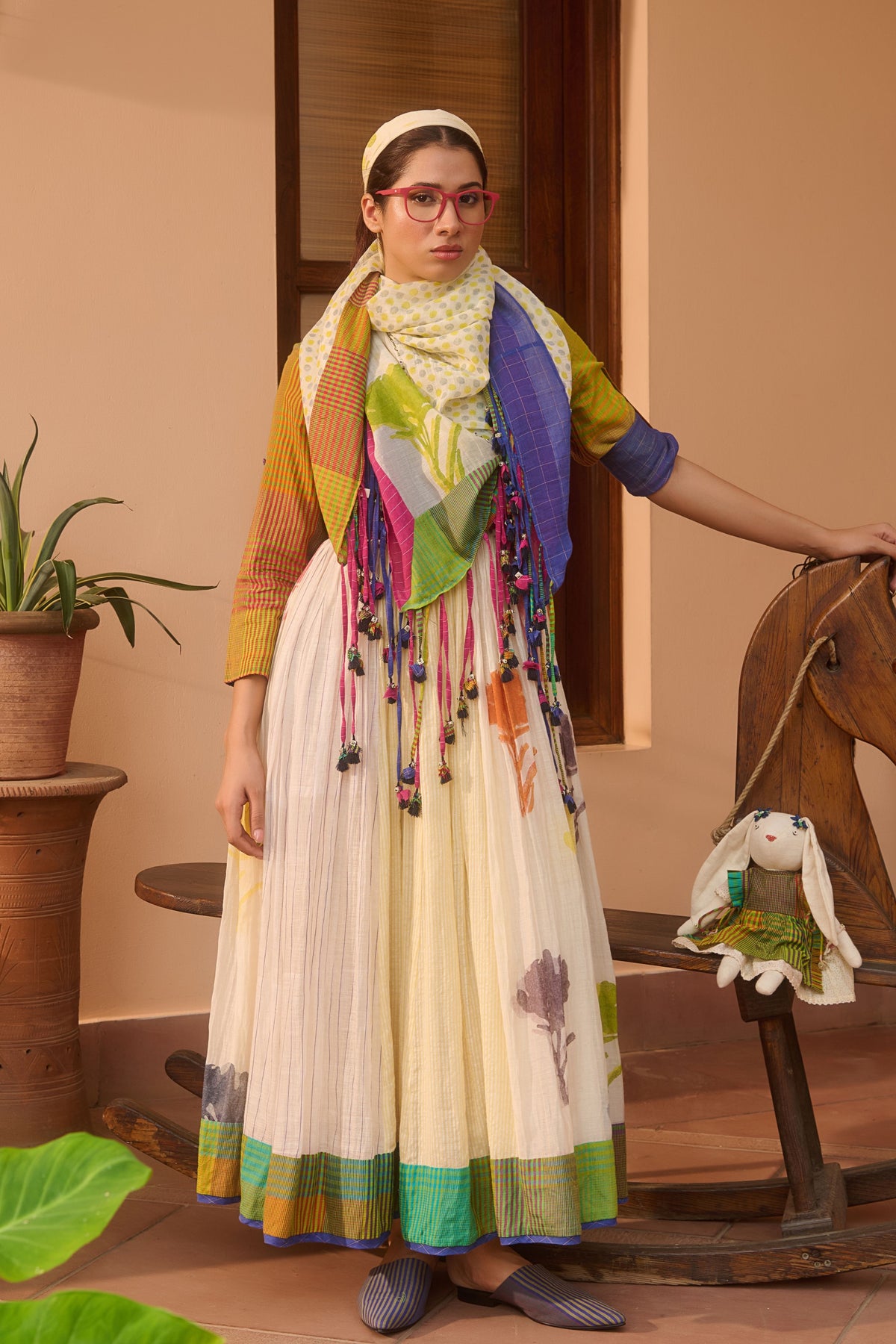 Multicolor Arizona Anarkali