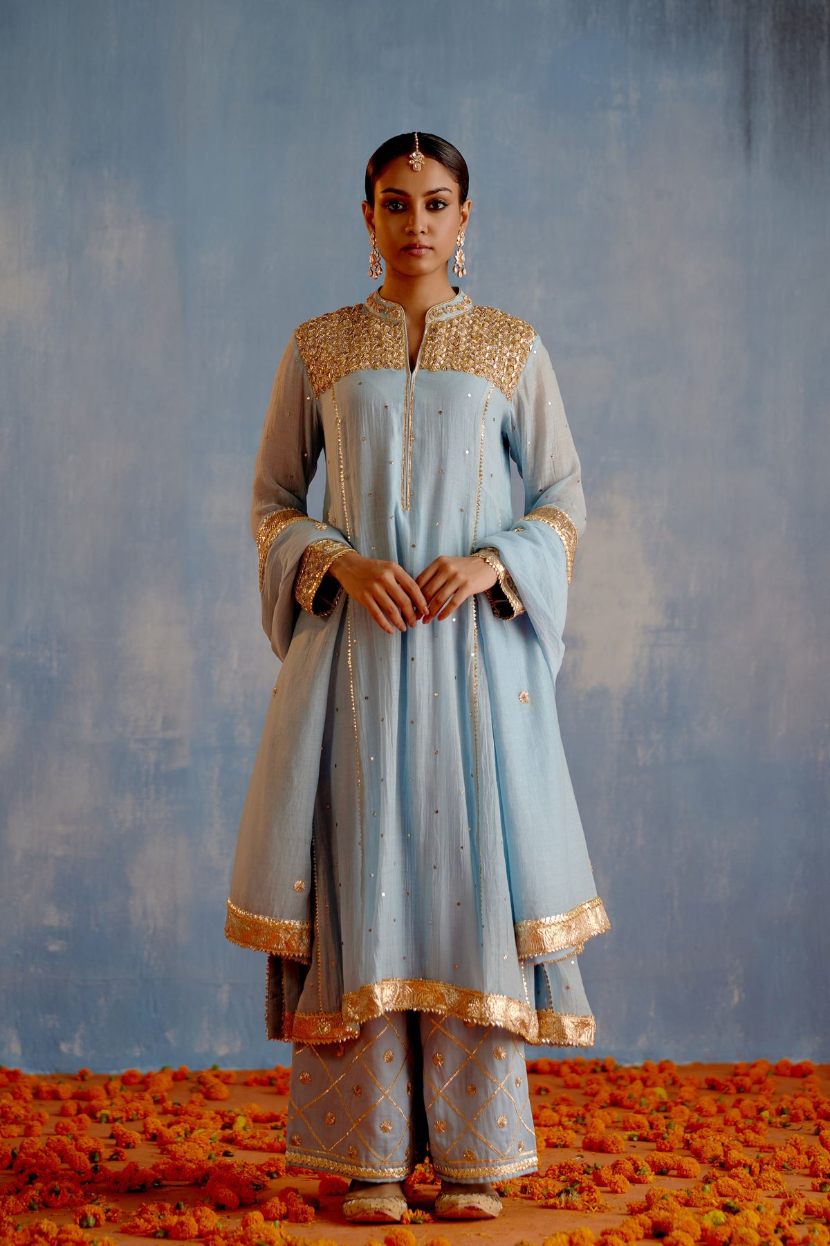 Gullu Band Anarkali Set