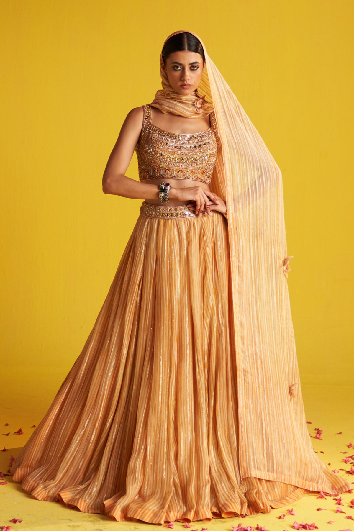 Jyoti Yellow Lehenga Set