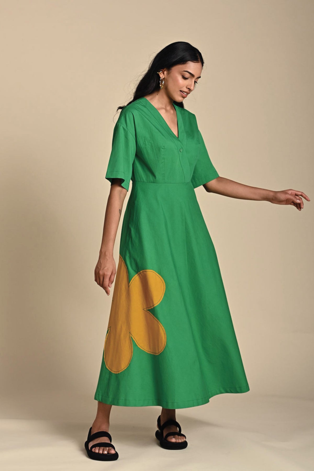 Olivia Green Dress