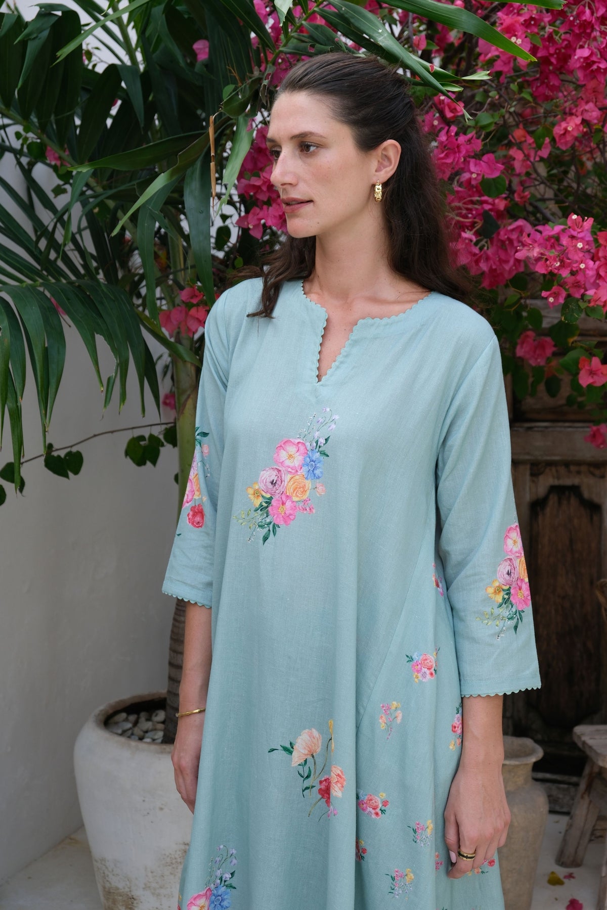 Rosita Aqua Blue Kurta Set