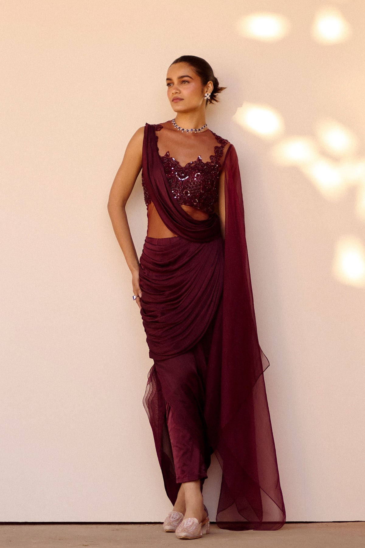 Sakura Draped Saree