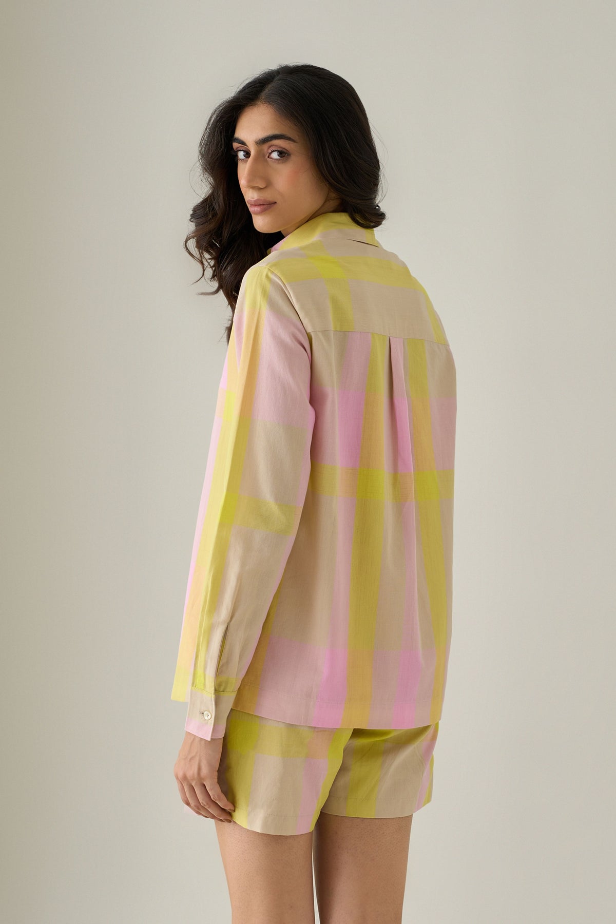 Madras Boxy Shirt