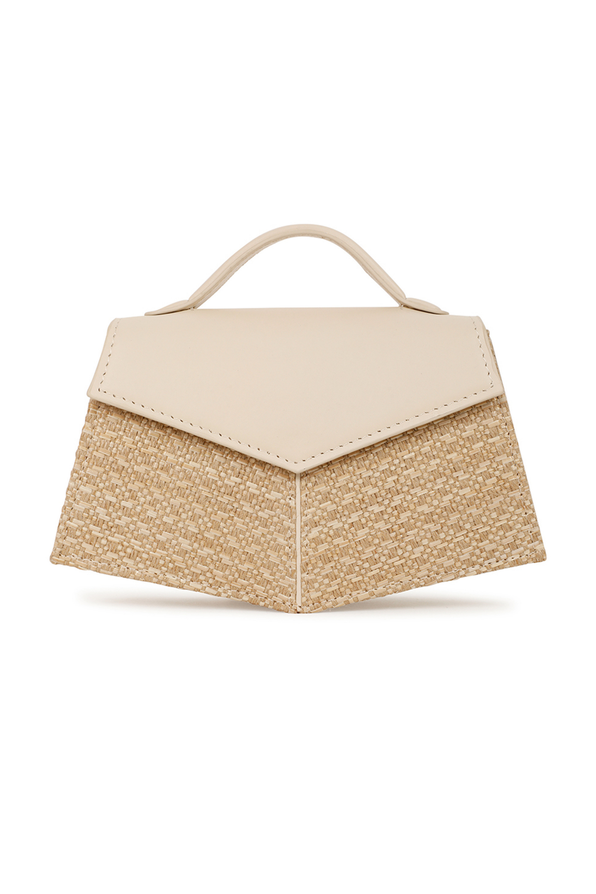 Kendal Raffia Ivory Handbag