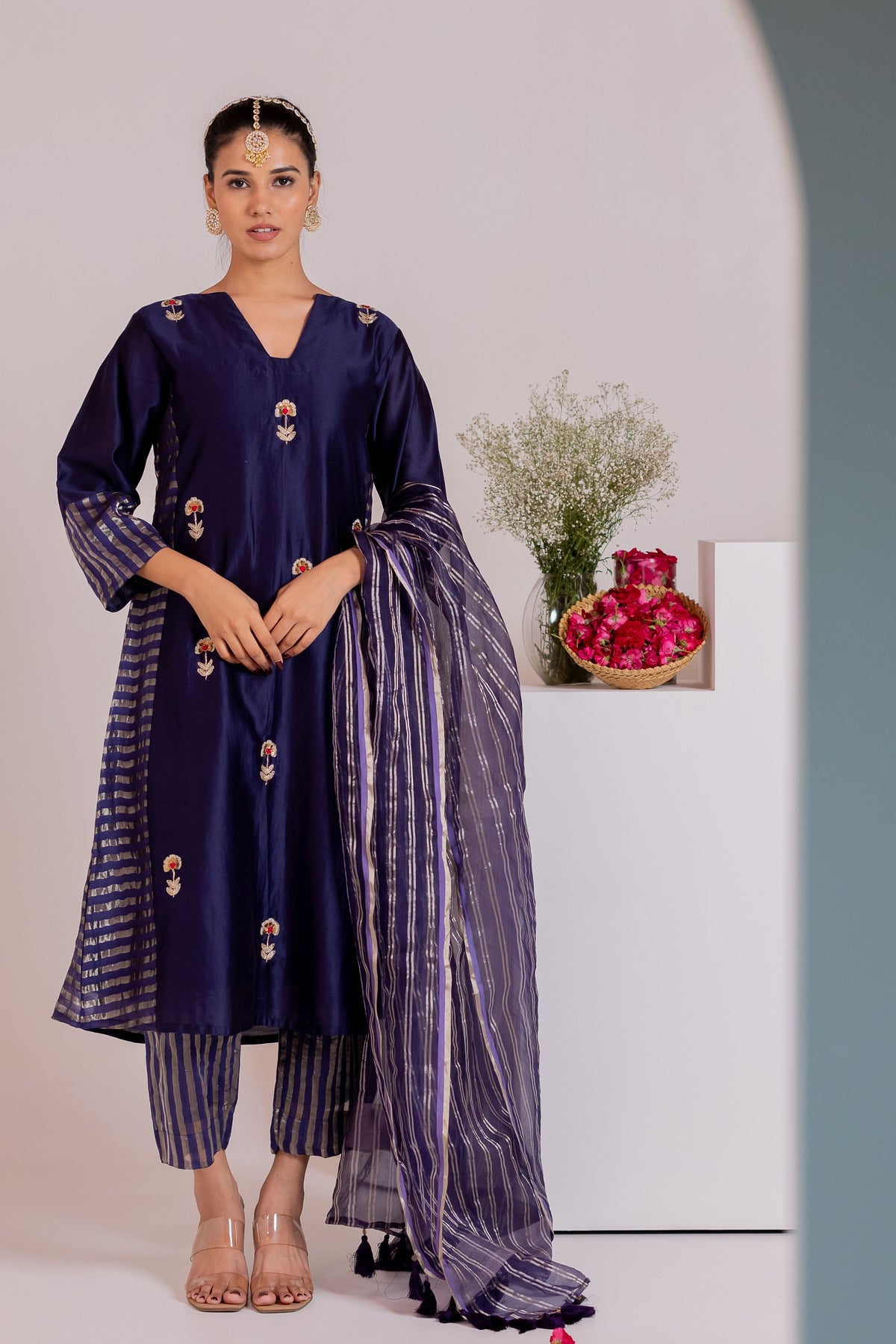 Revaa Blue Kurta Set