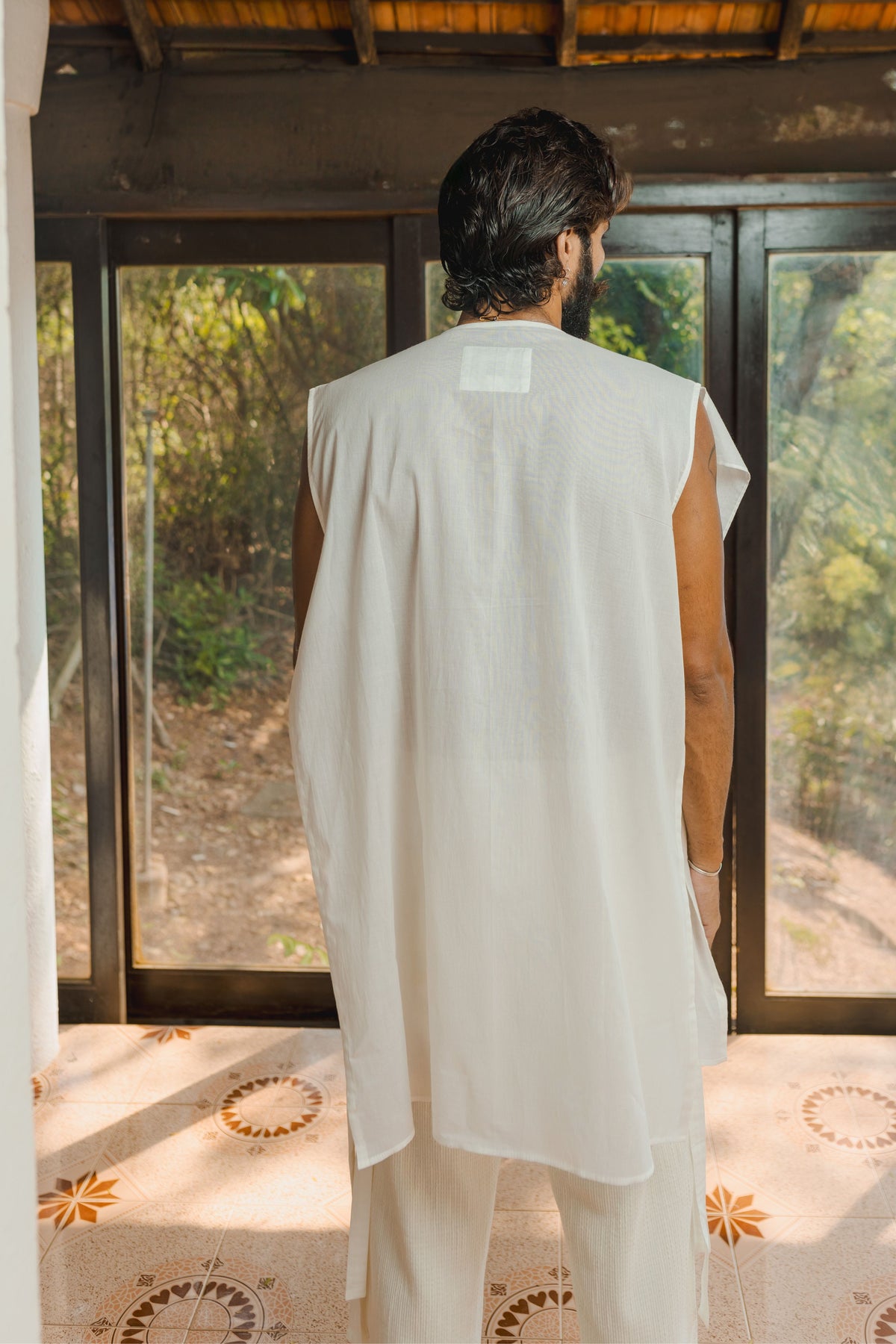 White Lotus Kurta