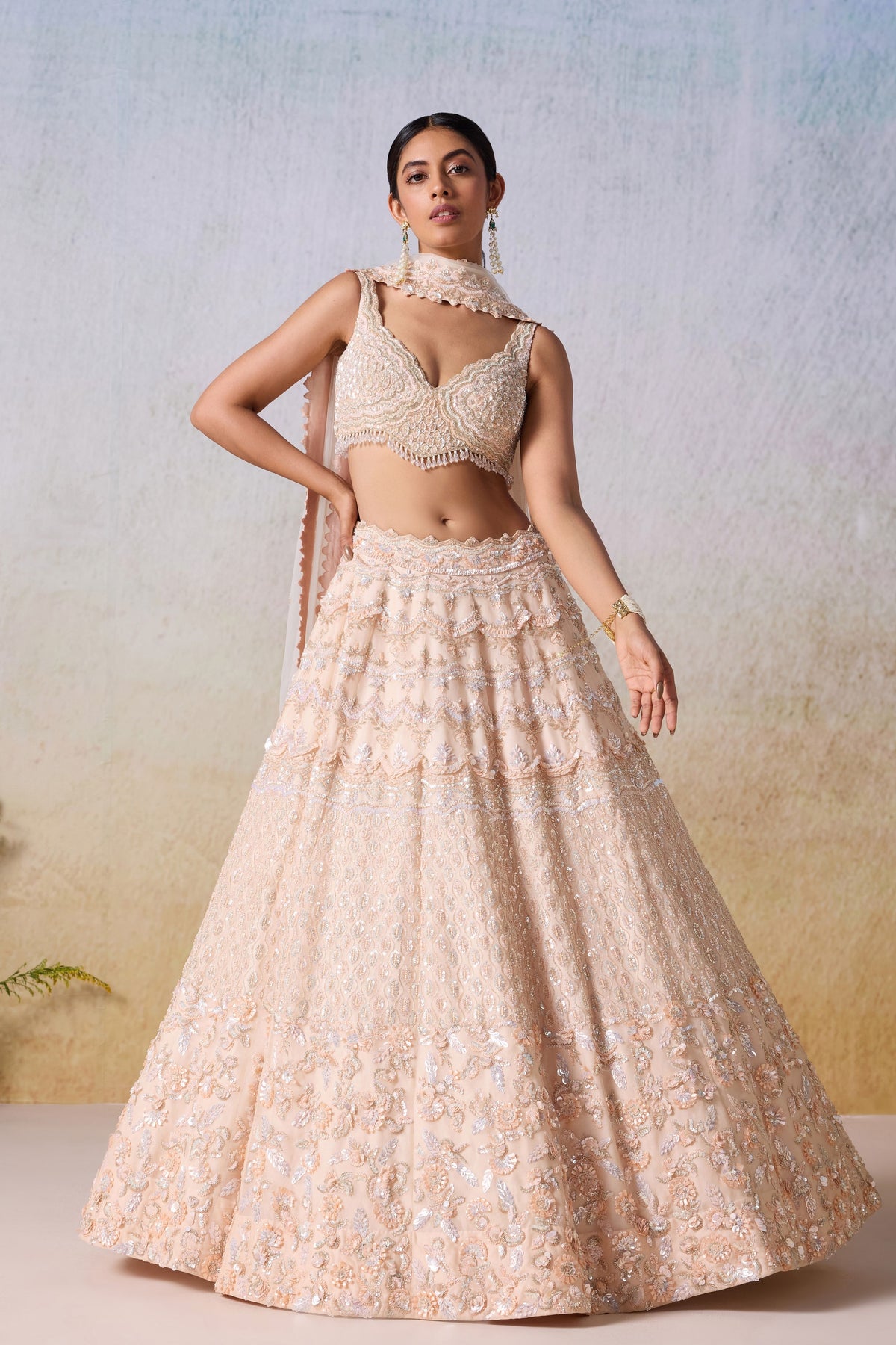 Seashell Lehenga