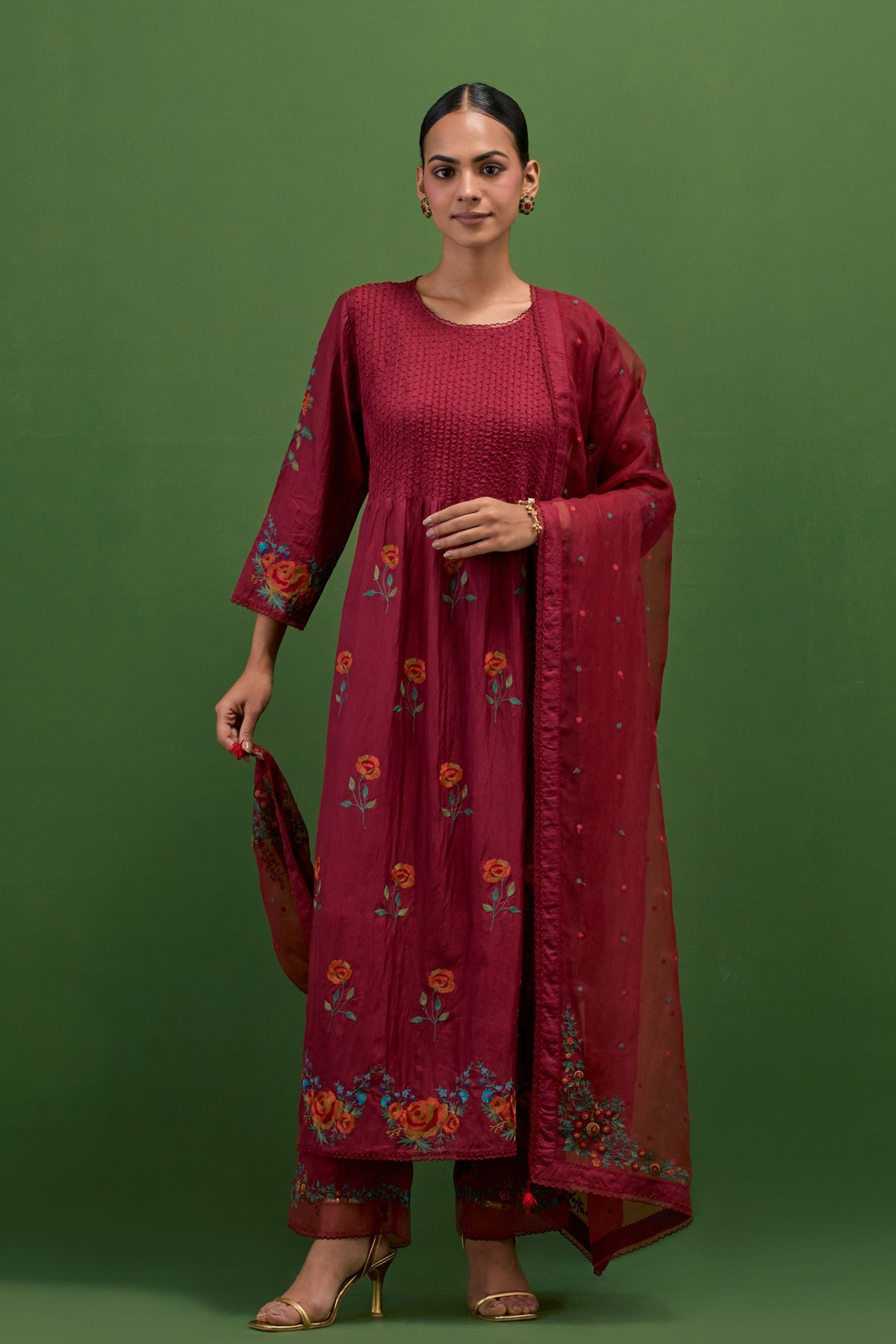 Rosewood Kurta Set