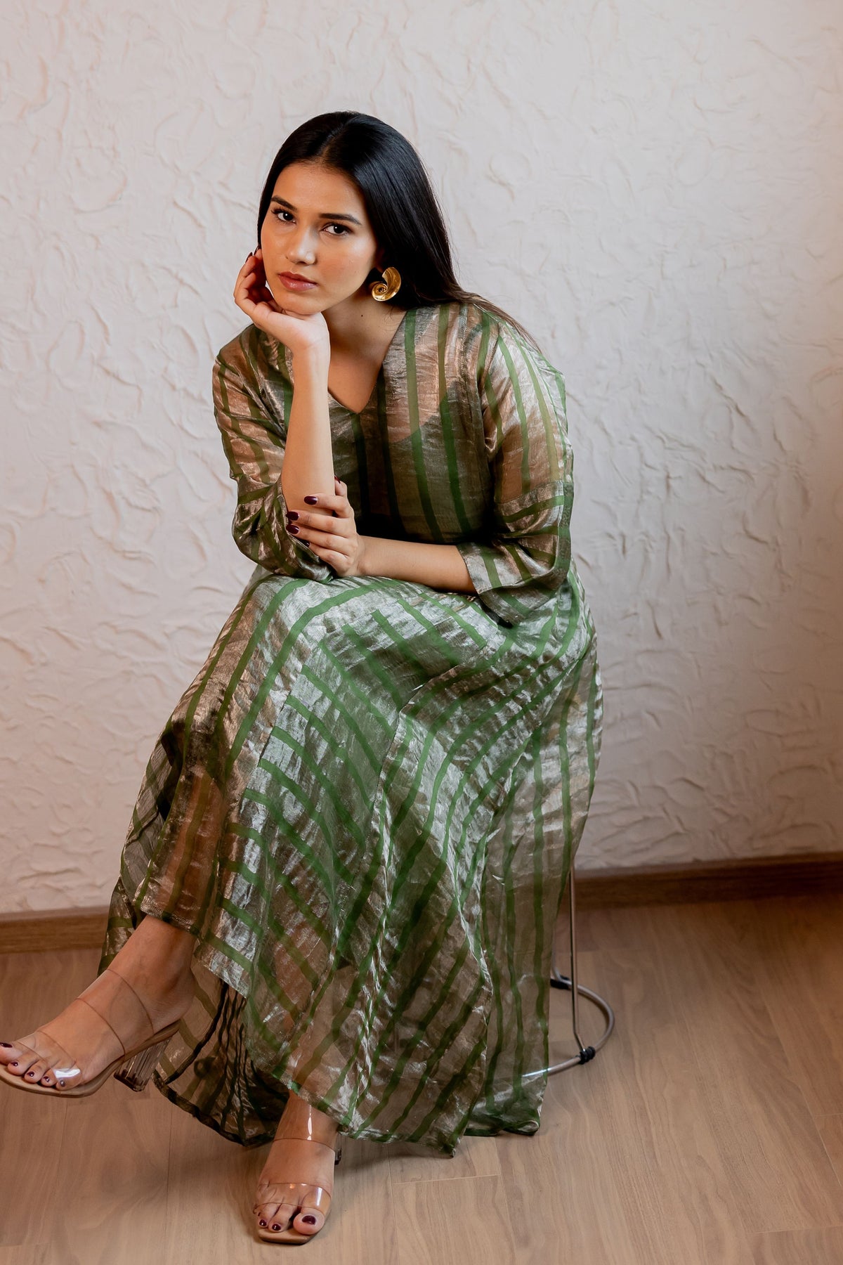 Dvanaa Green Kurta Set